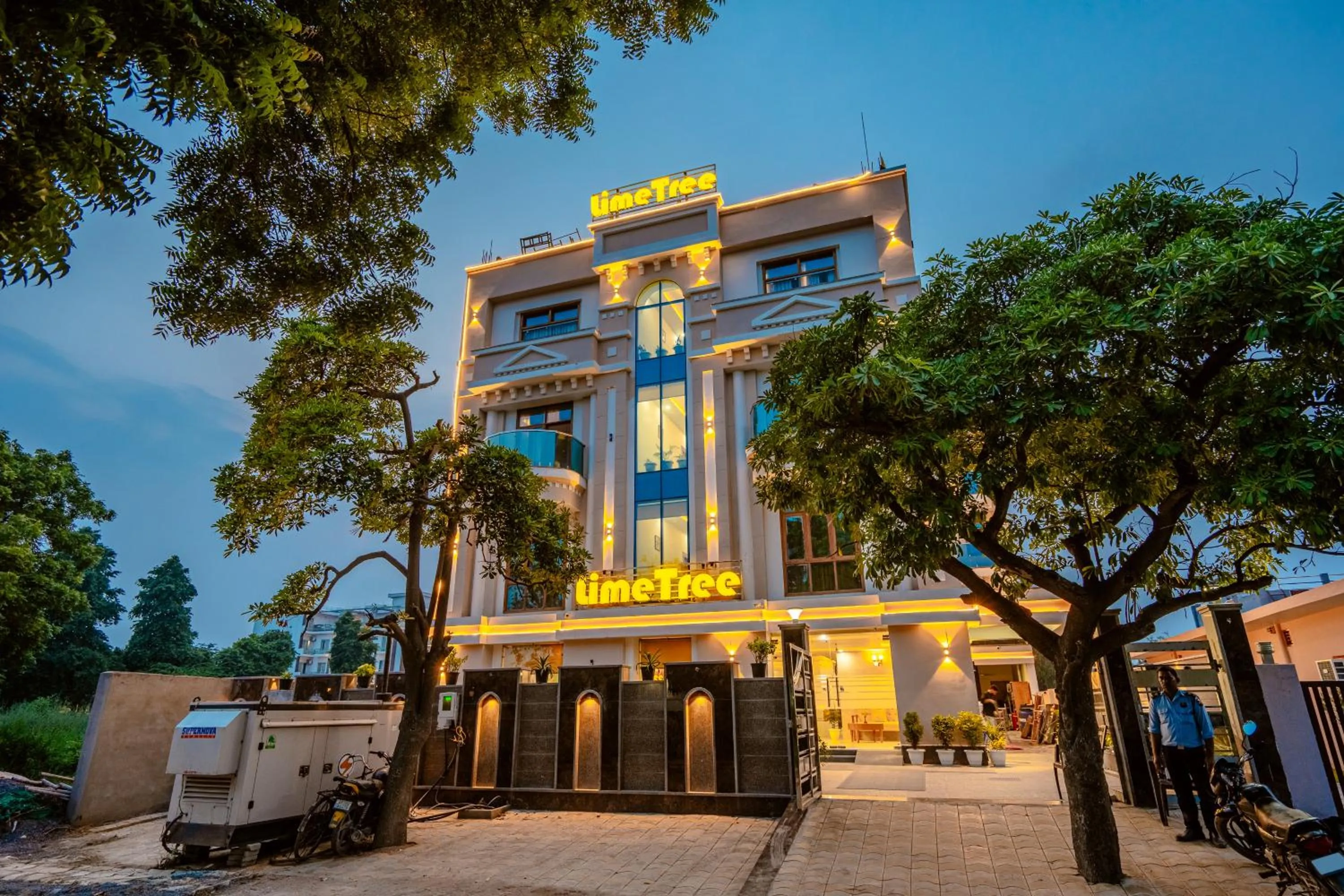 Property building in Lime Tree Hotels and Banquet Greater Noida