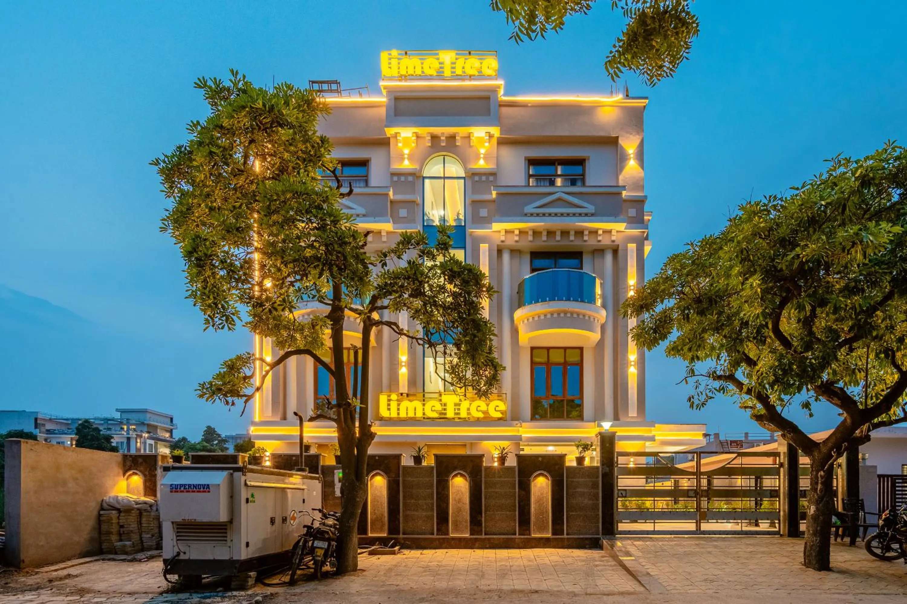 Property building in Lime Tree Hotels and Banquet Greater Noida