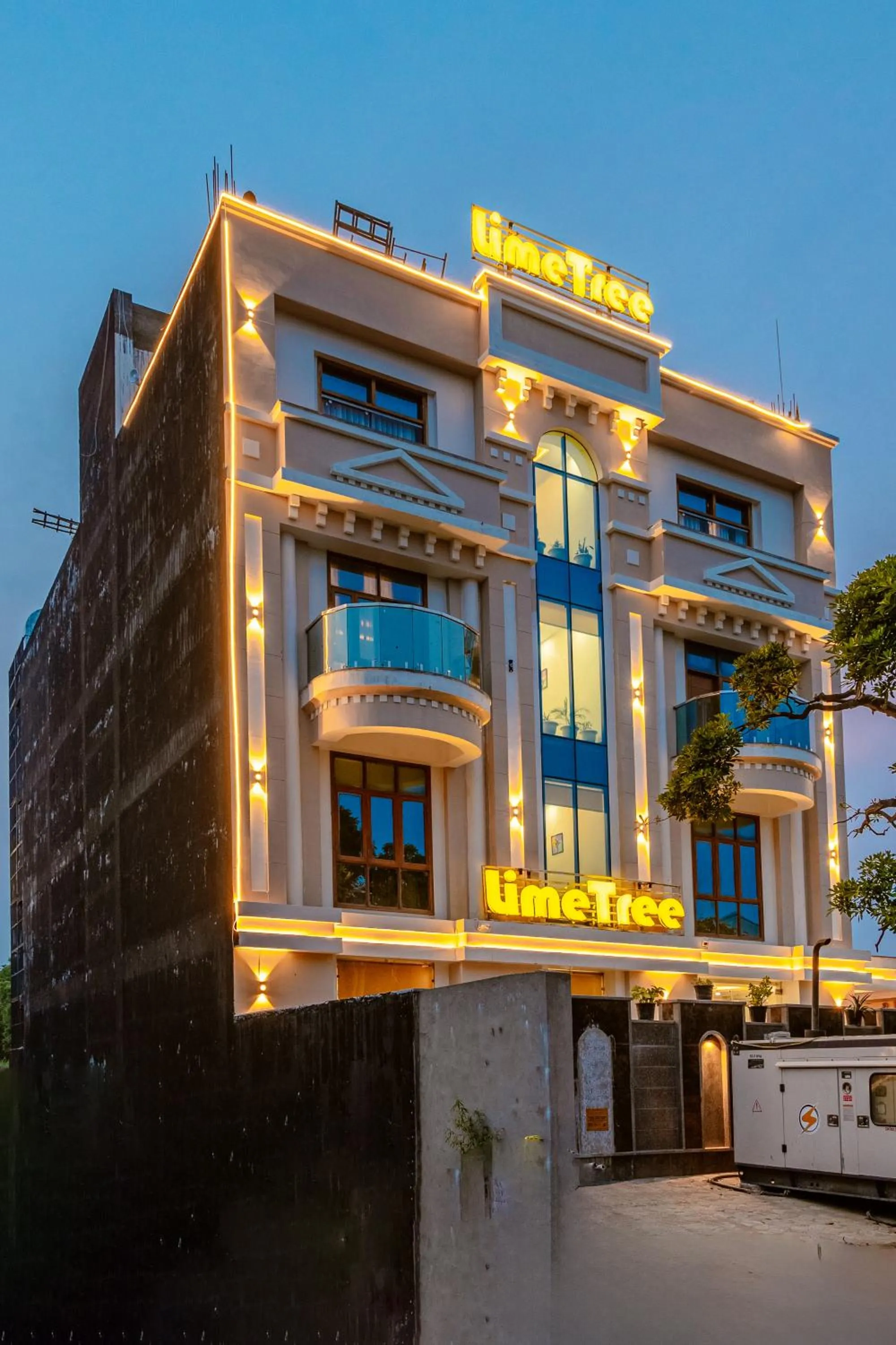 Property building in Lime Tree Hotels and Banquet Greater Noida