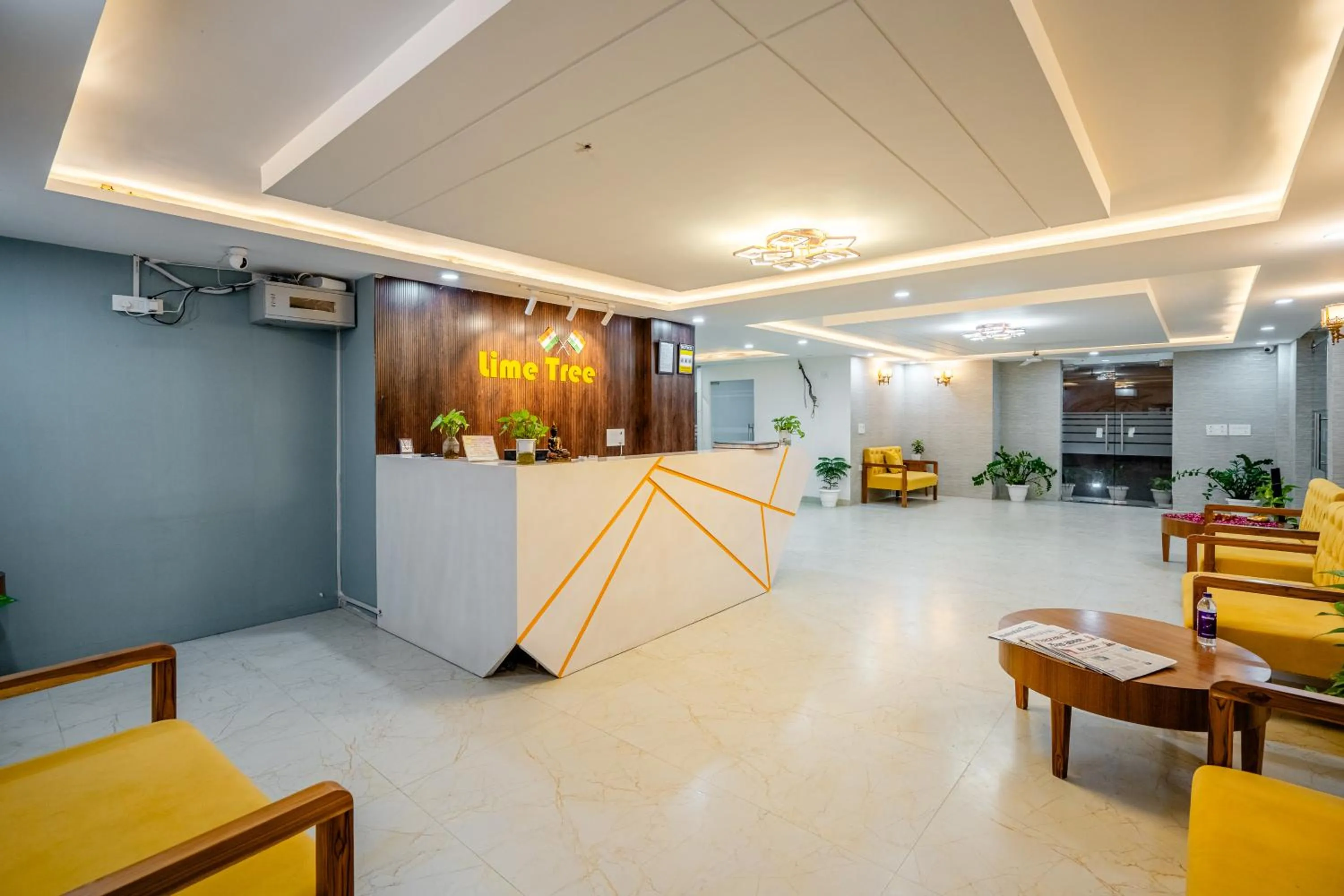 Lobby or reception in Lime Tree Hotels and Banquet Greater Noida