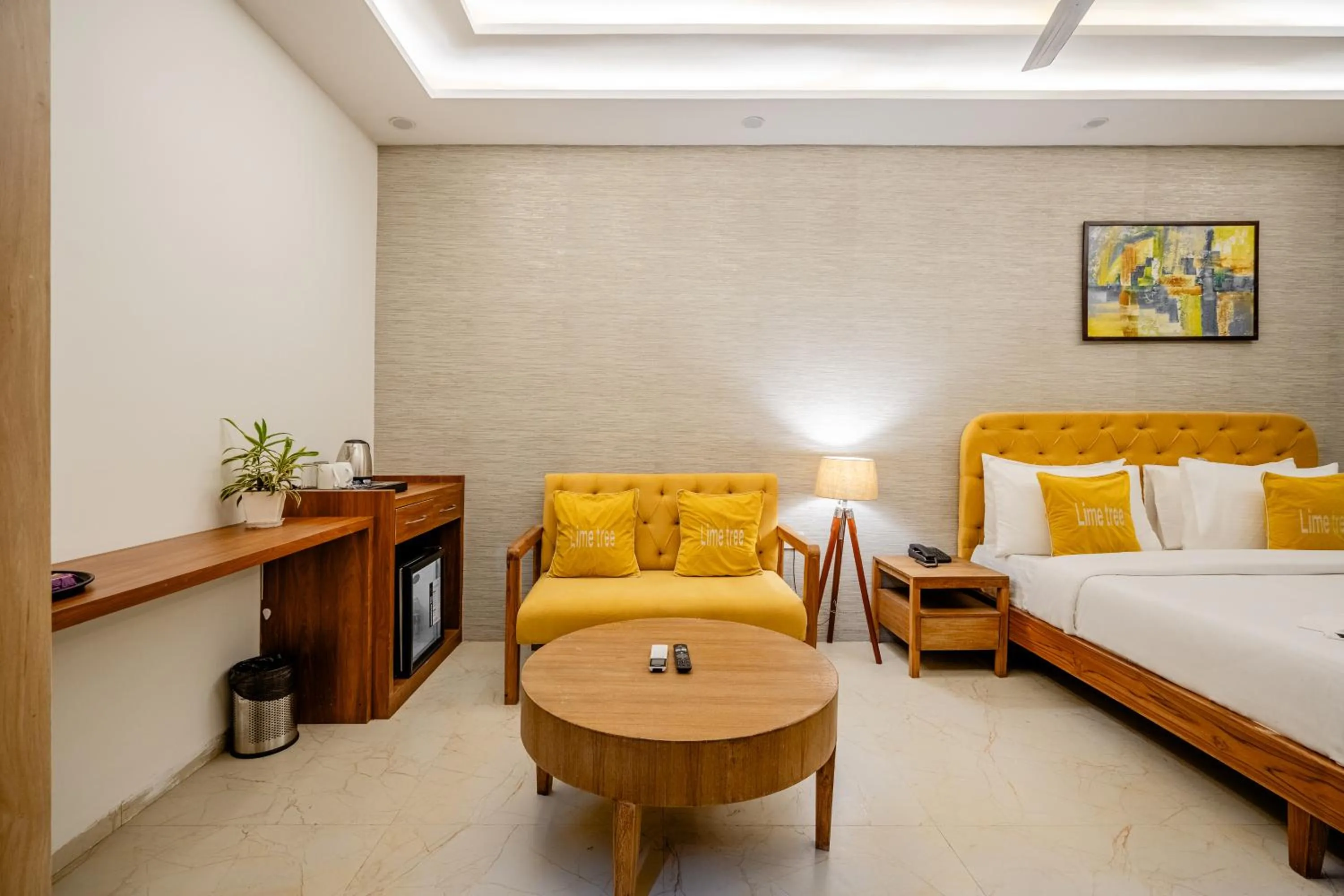 Photo of the whole room, Bed in Lime Tree Hotels and Banquet Greater Noida