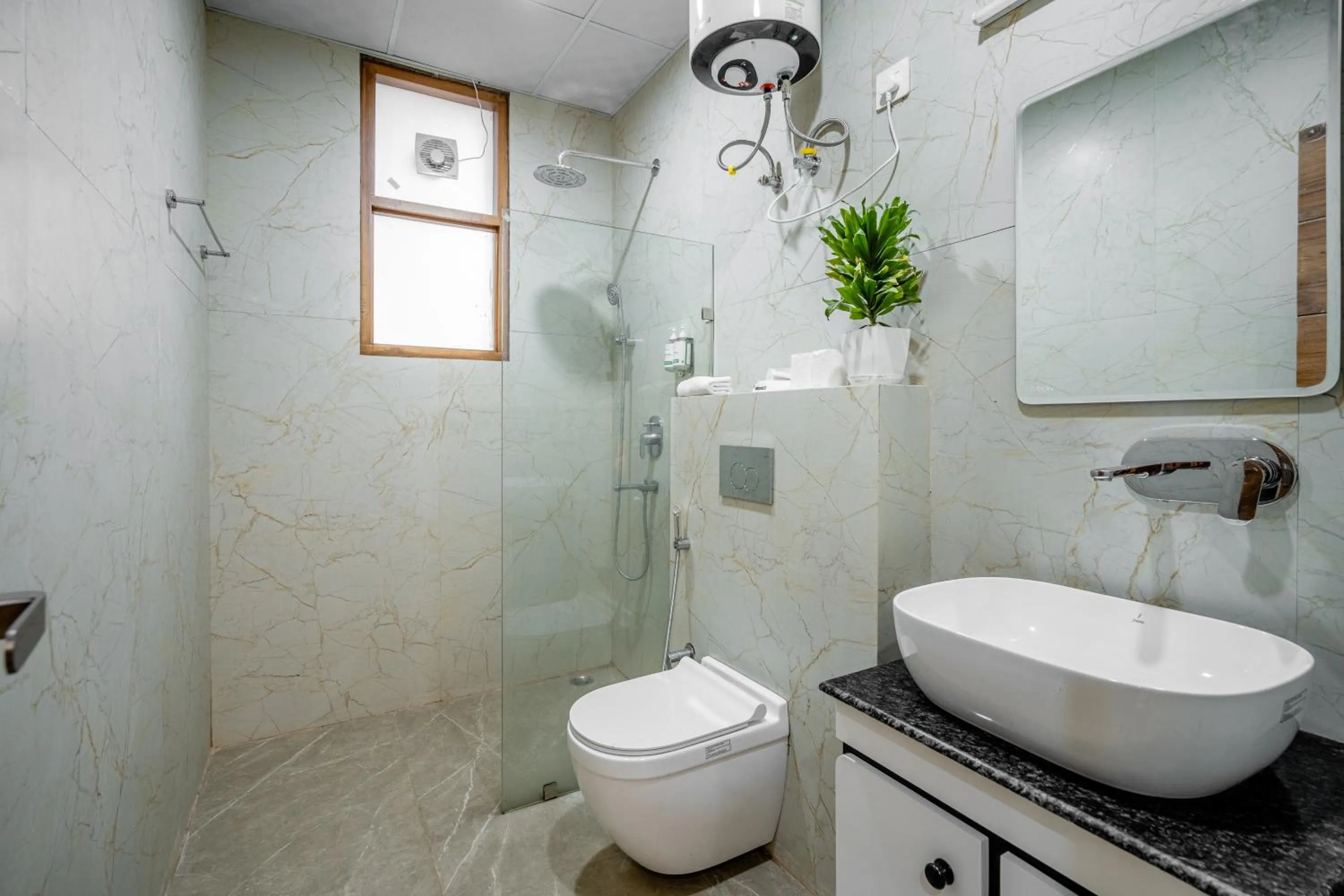 Bathroom in Lime Tree Hotels and Banquet Greater Noida