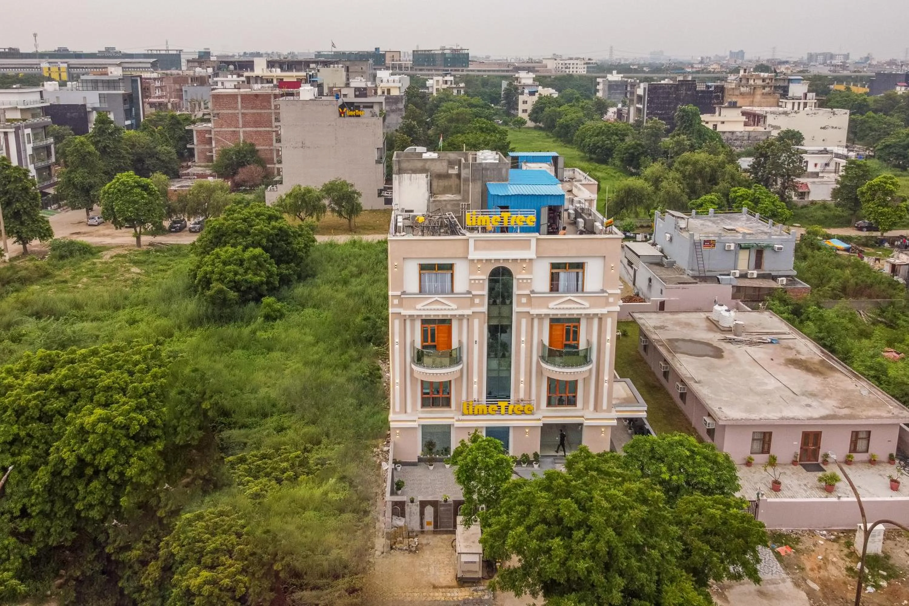 Property building in Lime Tree Hotels and Banquet Greater Noida