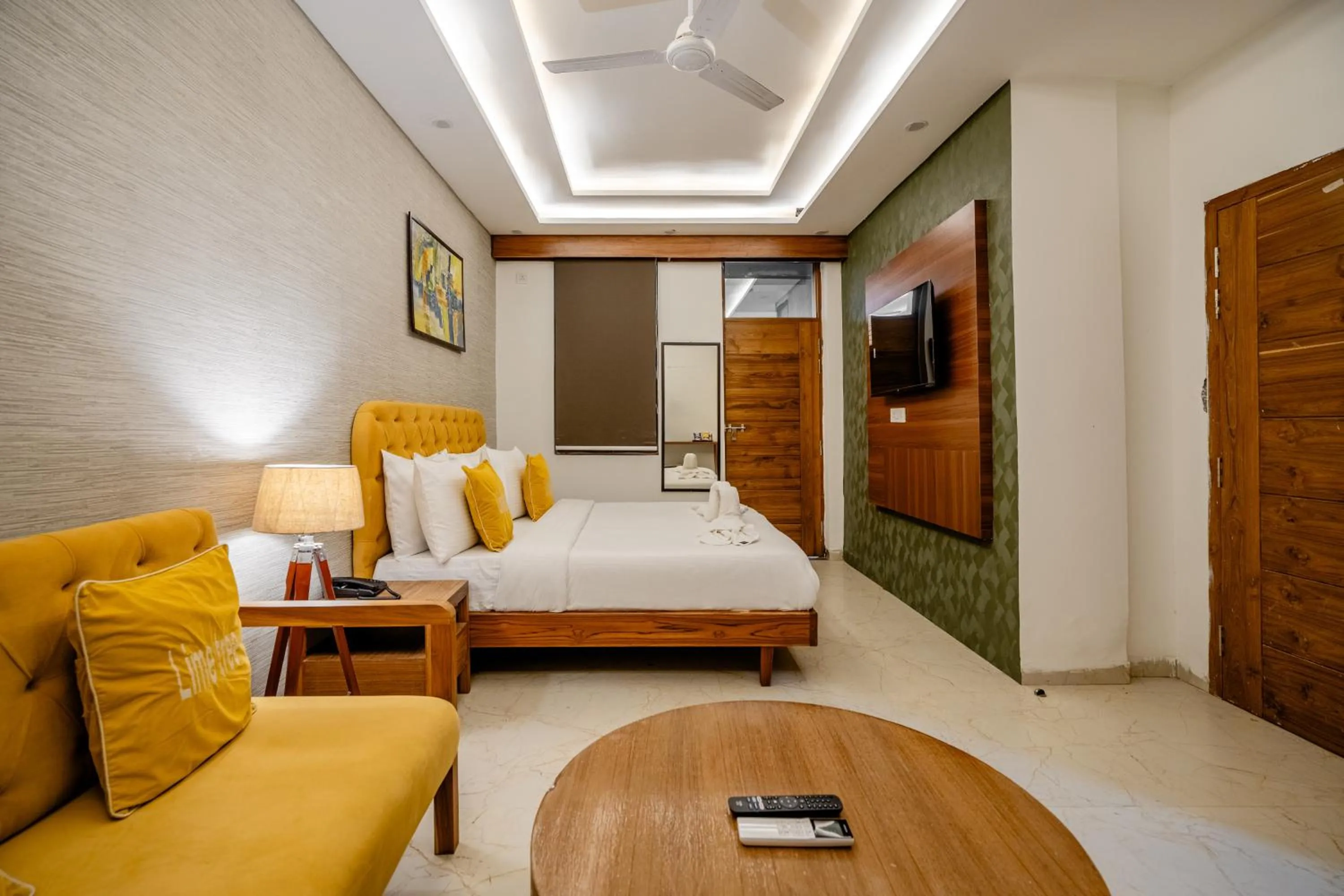Bed in Lime Tree Hotels and Banquet Greater Noida