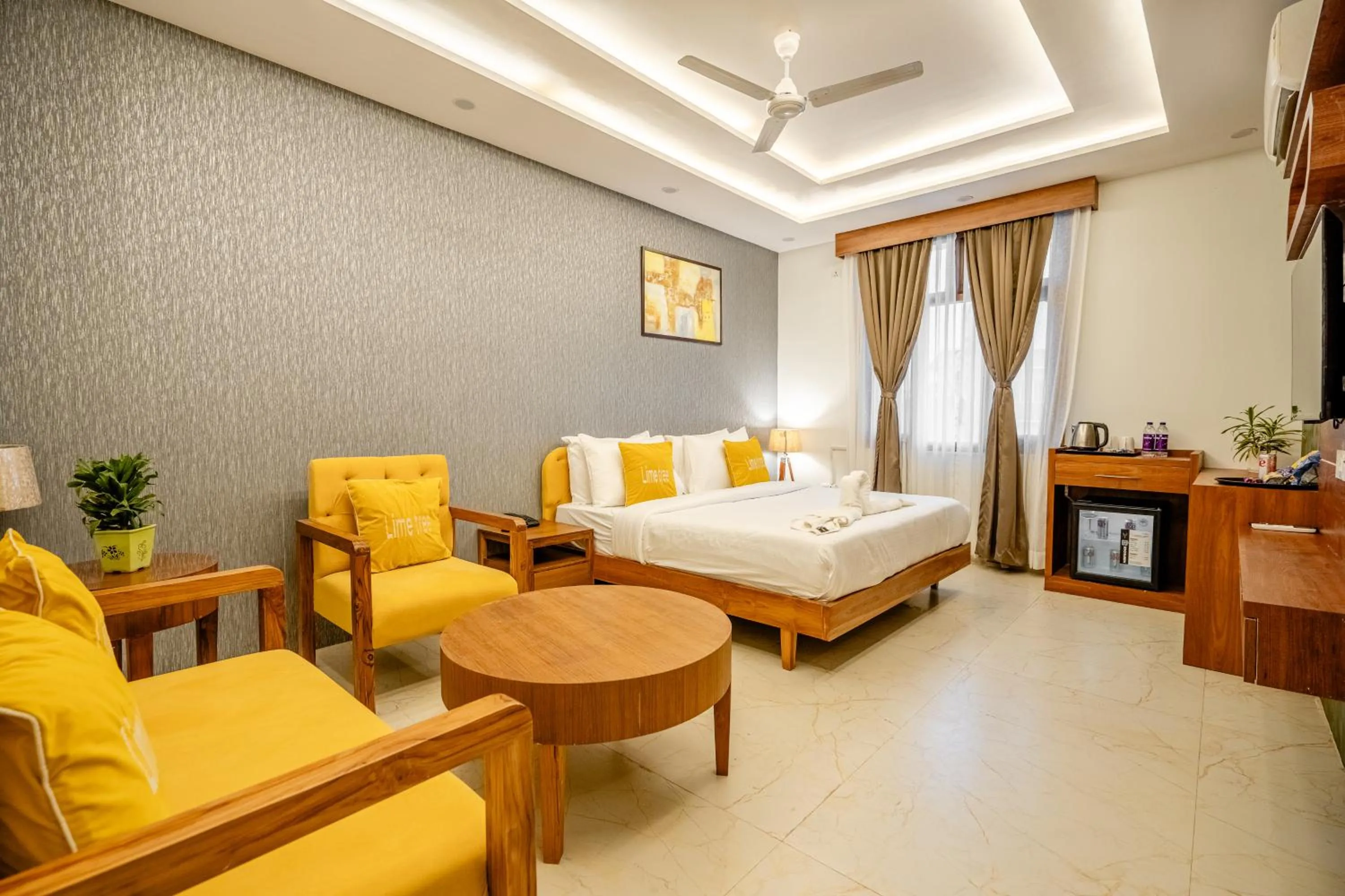 Bed in Lime Tree Hotels and Banquet Greater Noida