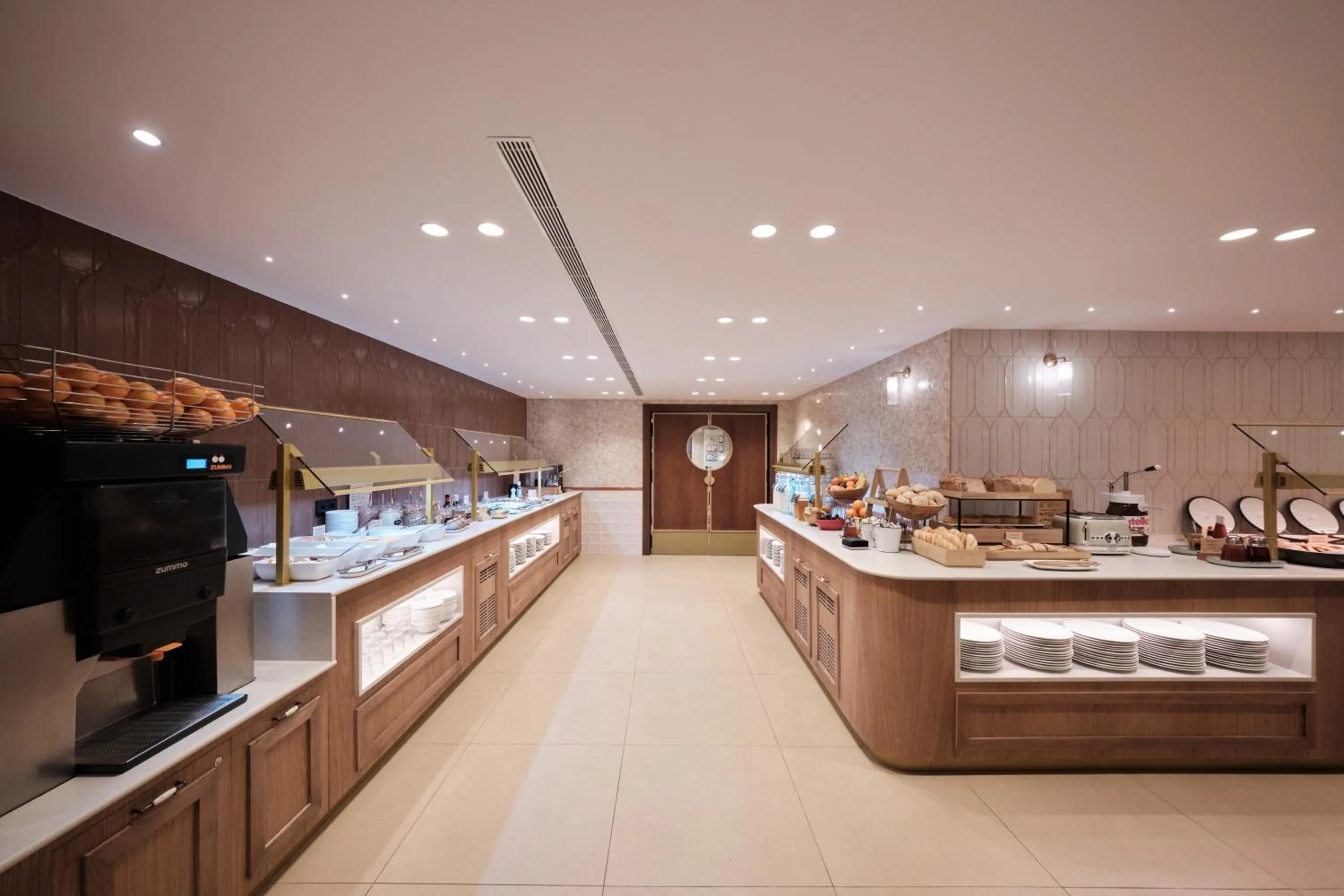 Buffet breakfast in Catalonia Eixample 1864