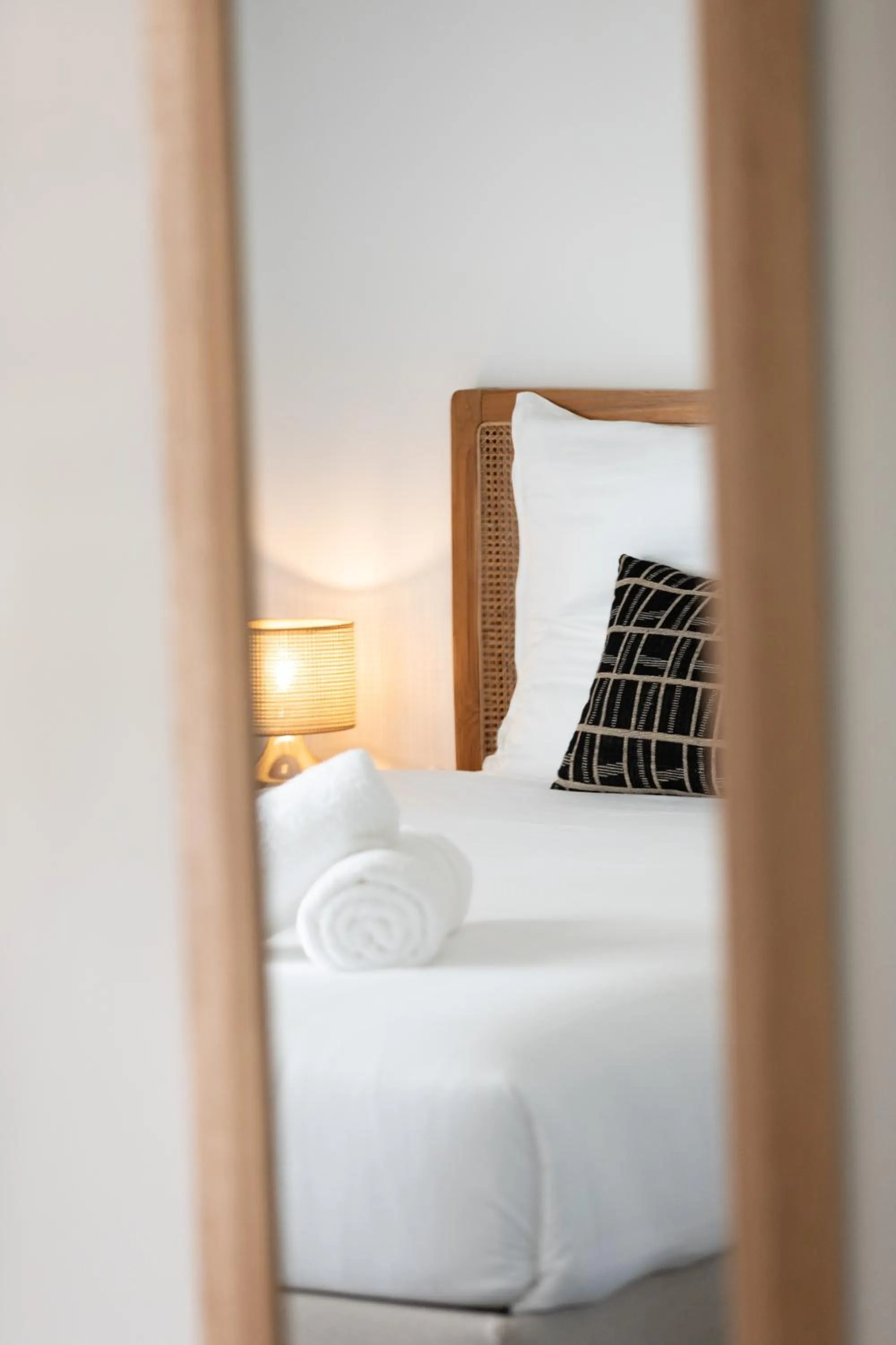 Bed in Le Domaine de l'Anse Mitan