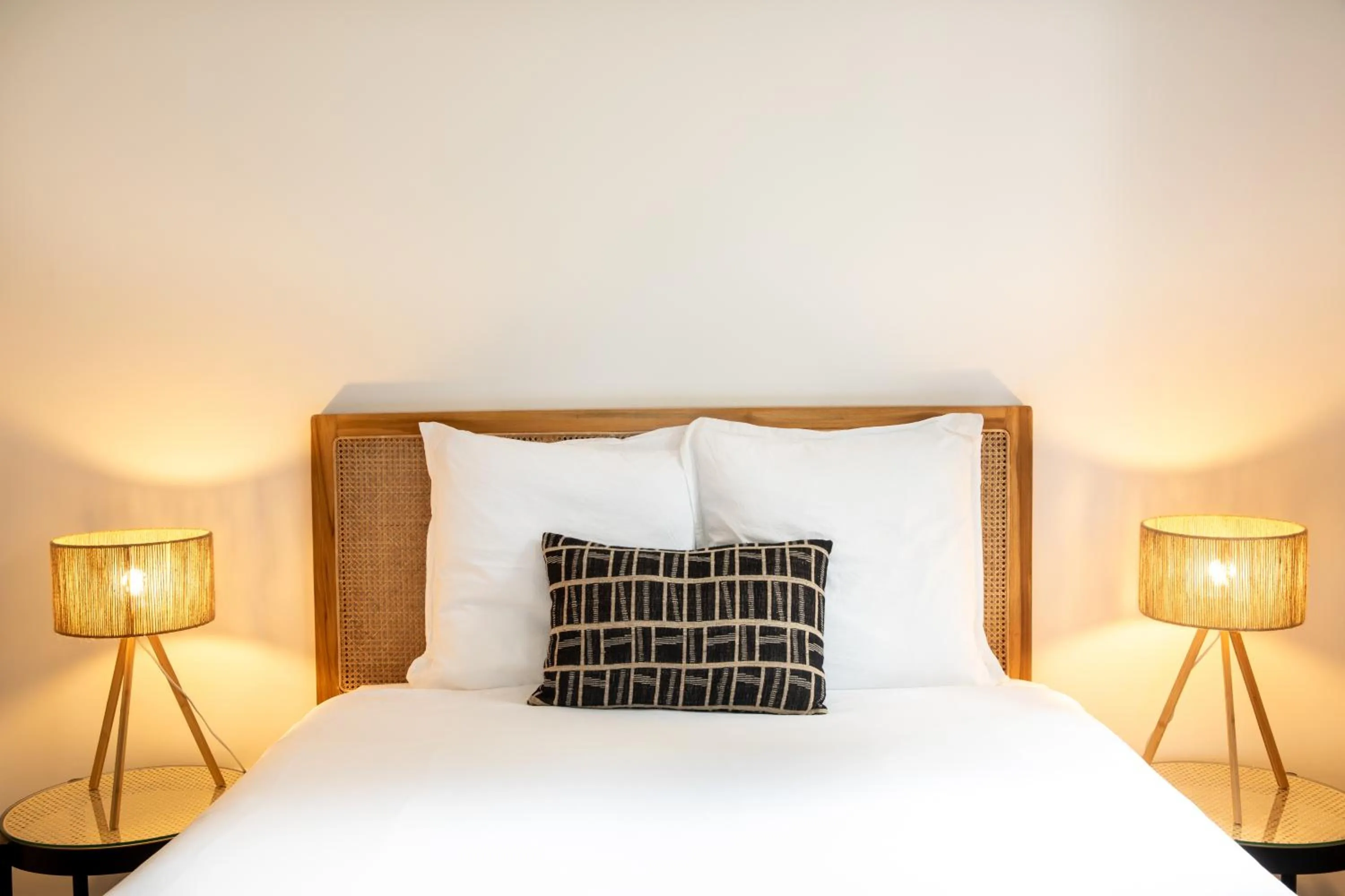 Bed in Le Domaine de l'Anse Mitan