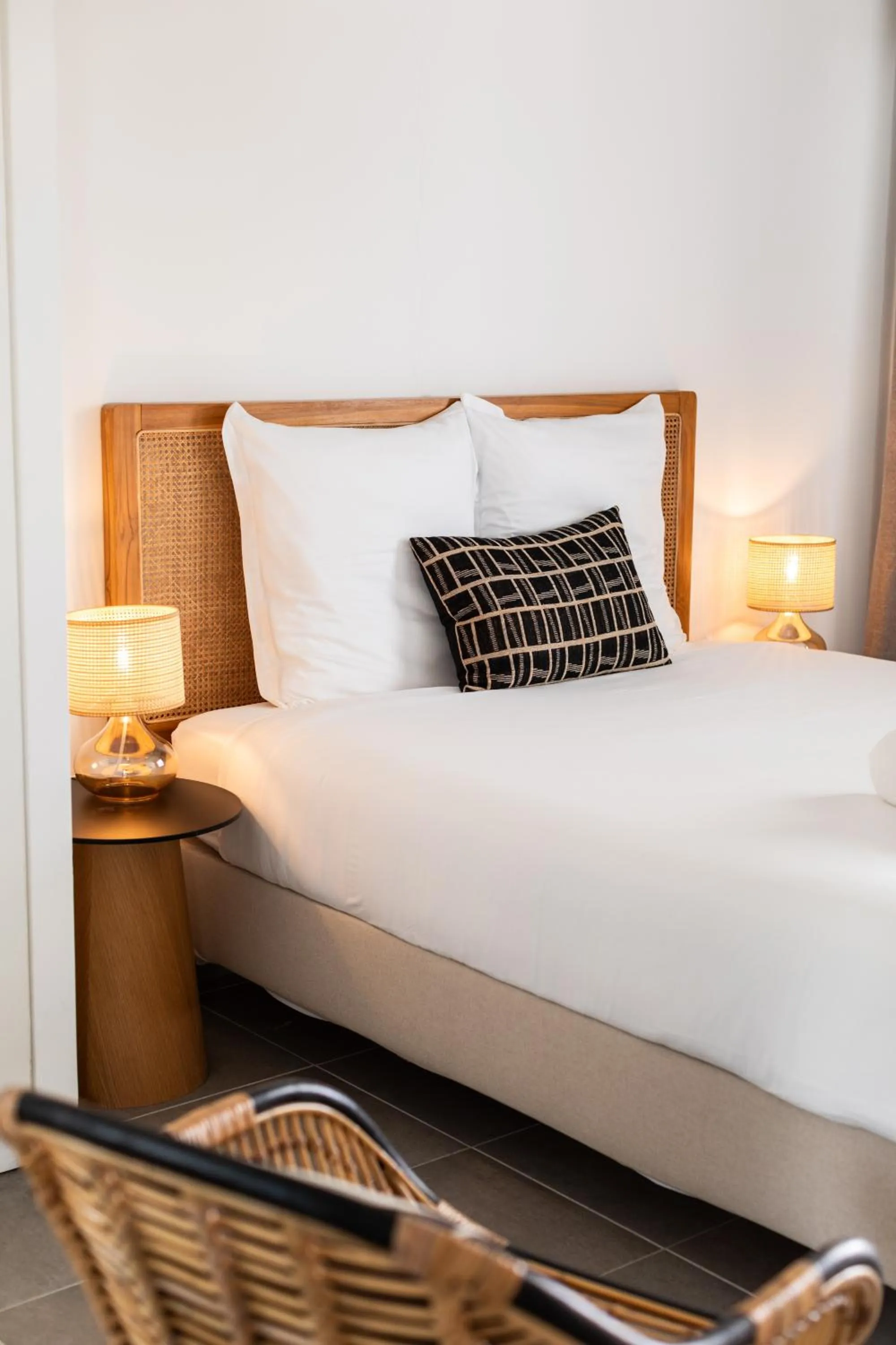 Bed in Le Domaine de l'Anse Mitan