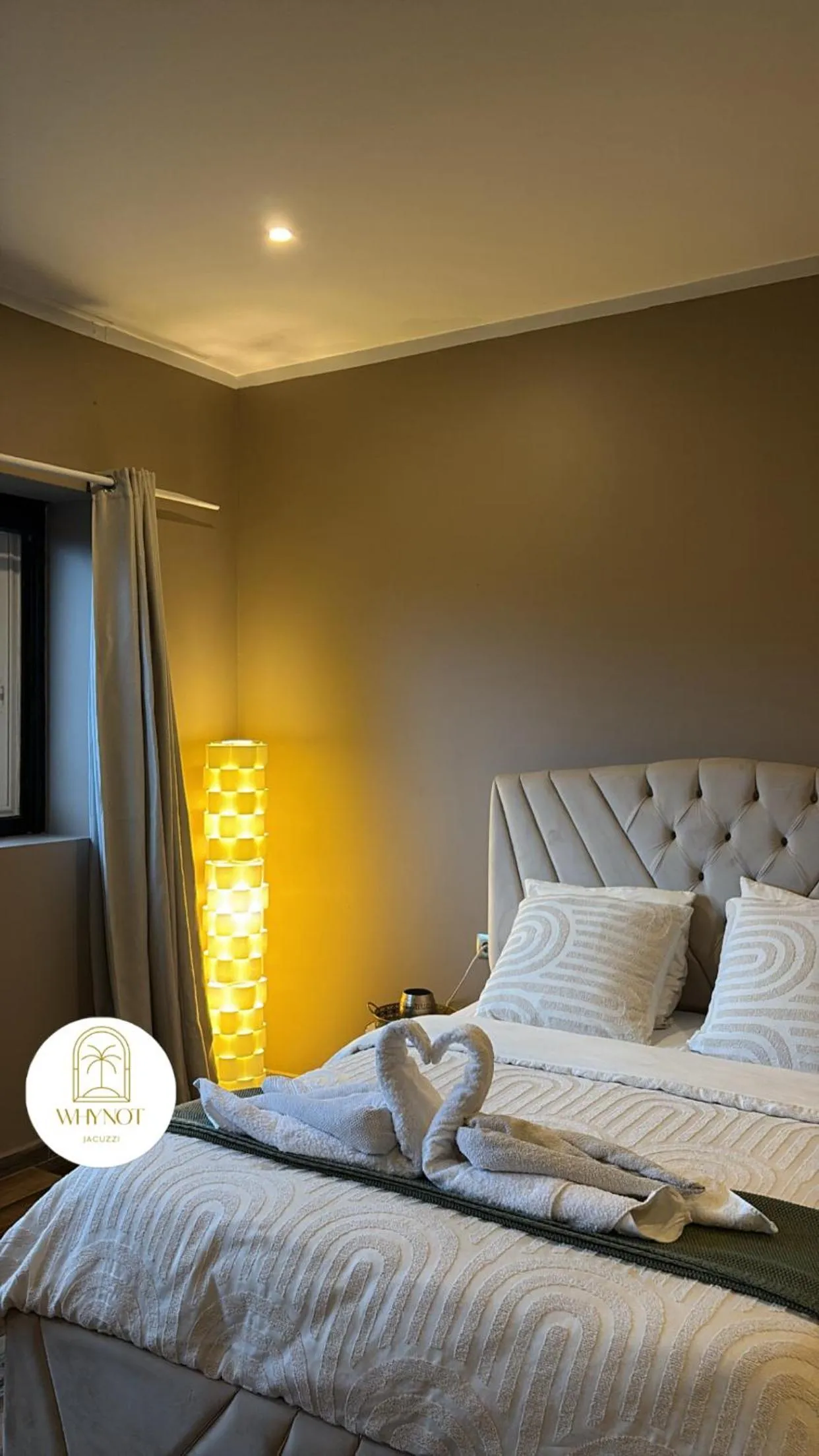 Bed in Why Not Jacuzzi