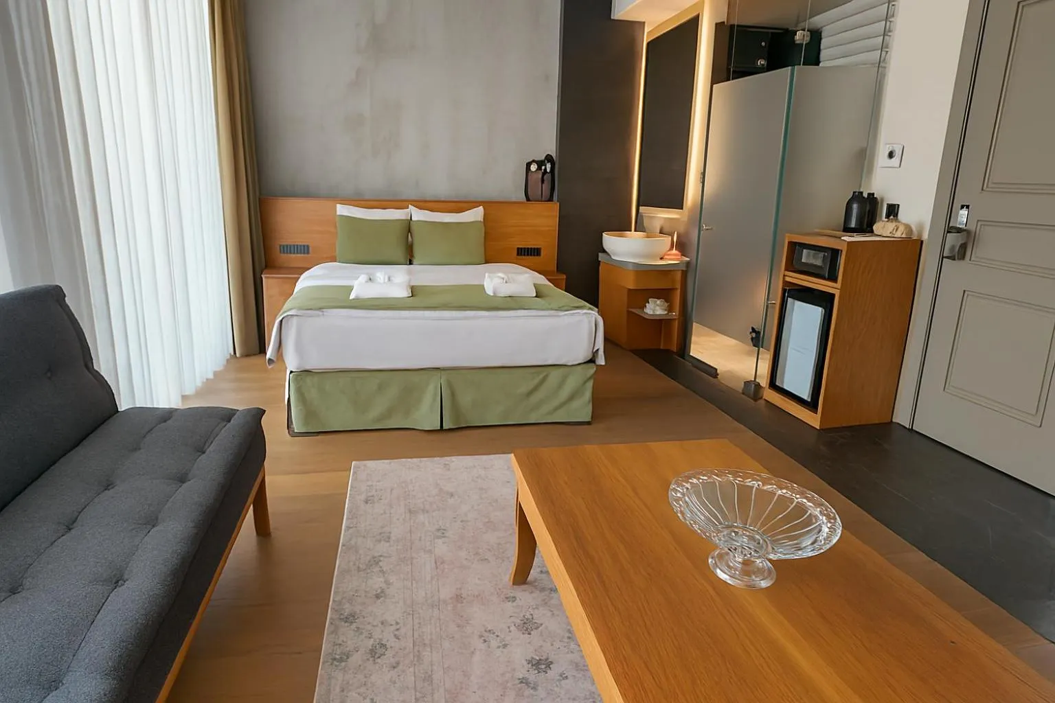 Bed in Aleksandr Pera Hotel