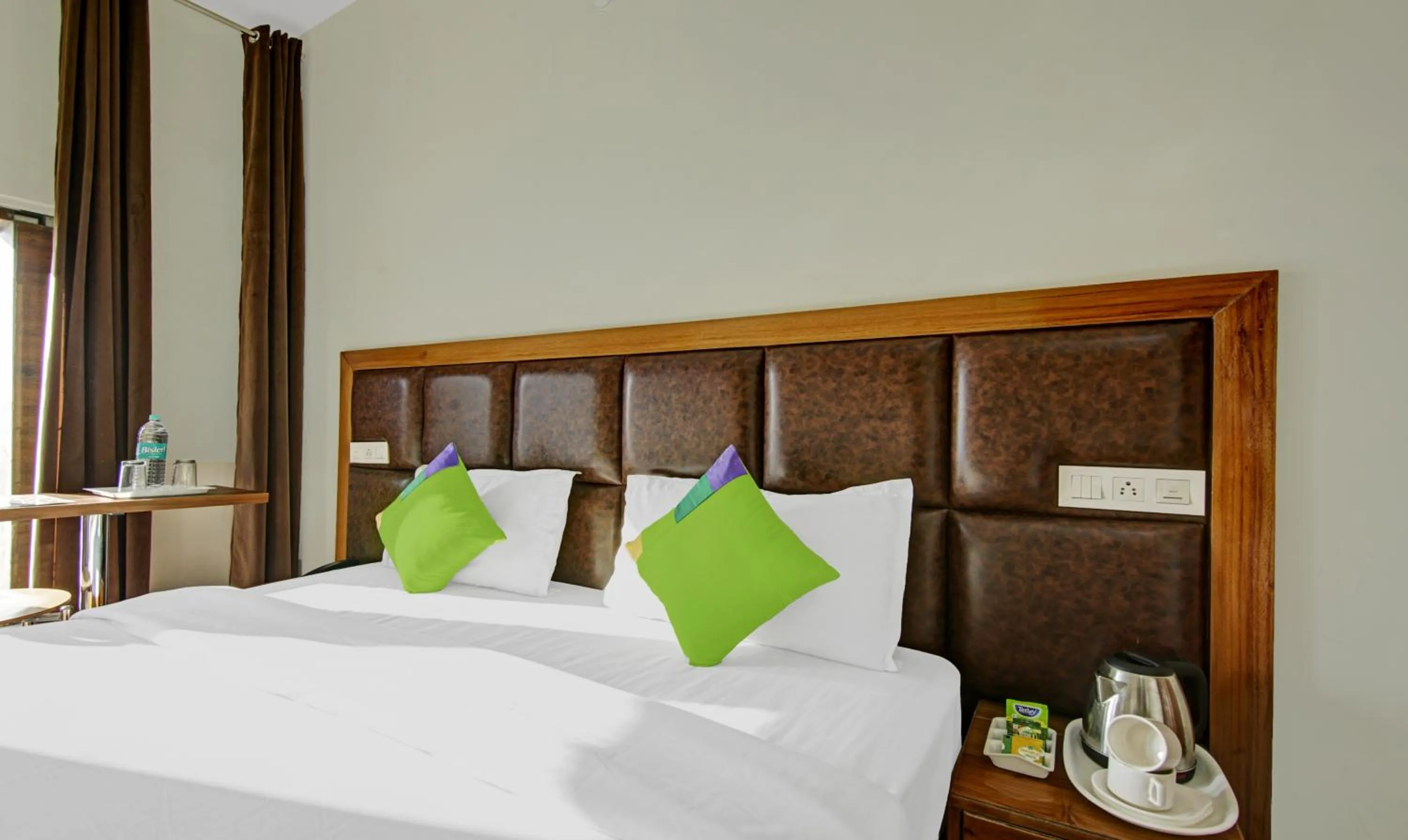 Bed in Hotel Royal Salute Near ISBT Zirakpur Chandigarh