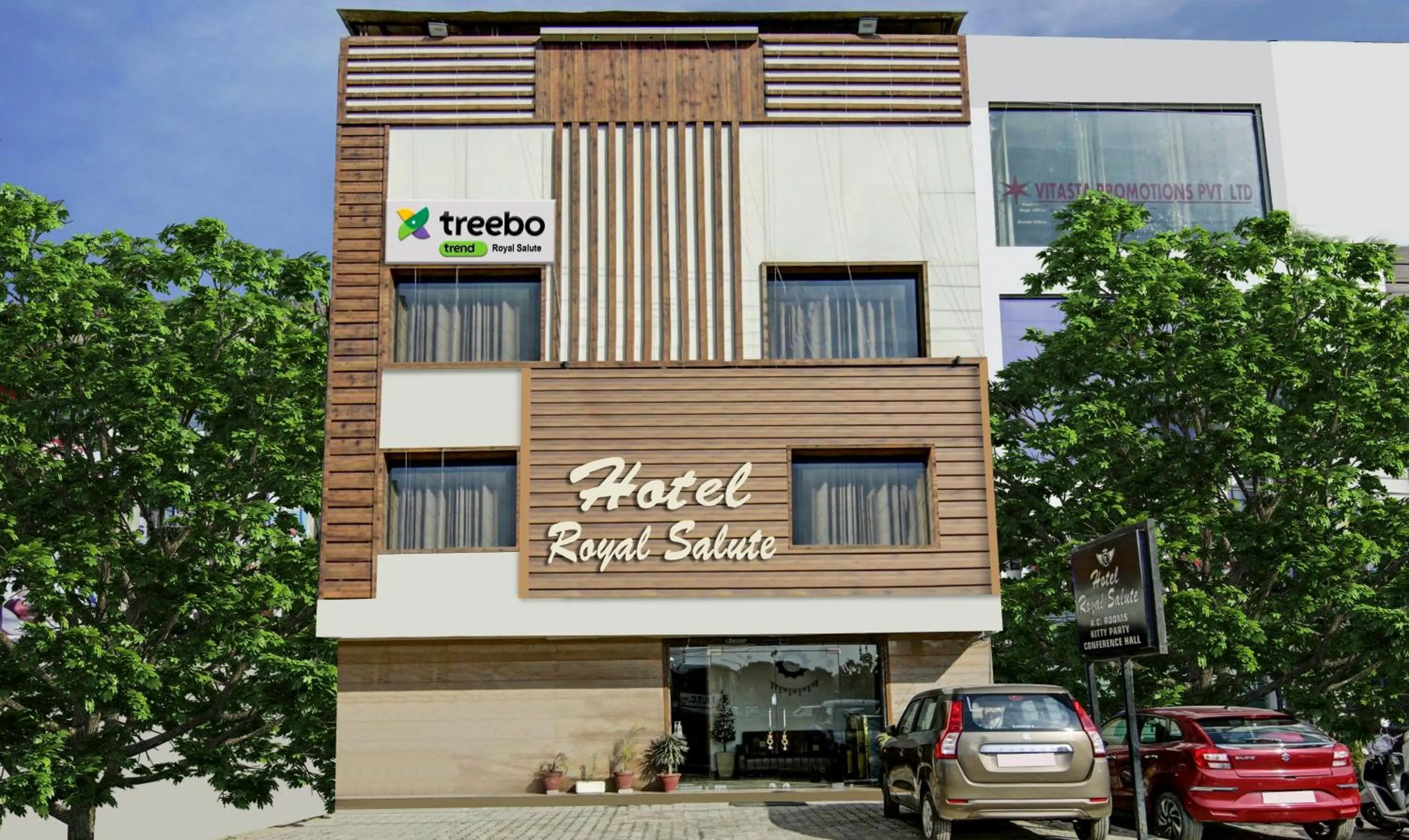 Property building in Hotel Royal Salute Near ISBT Zirakpur Chandigarh