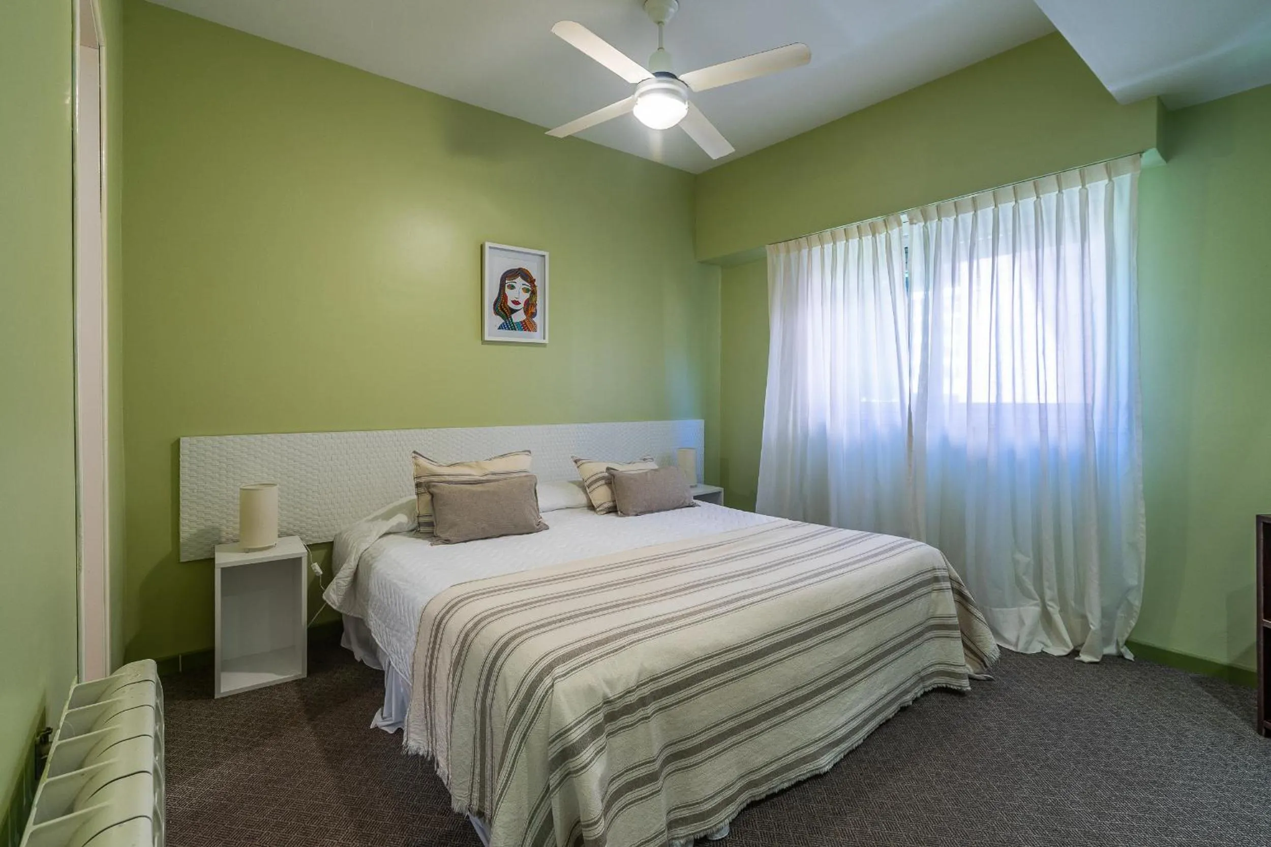 Bed in Hotel Arte del Rey