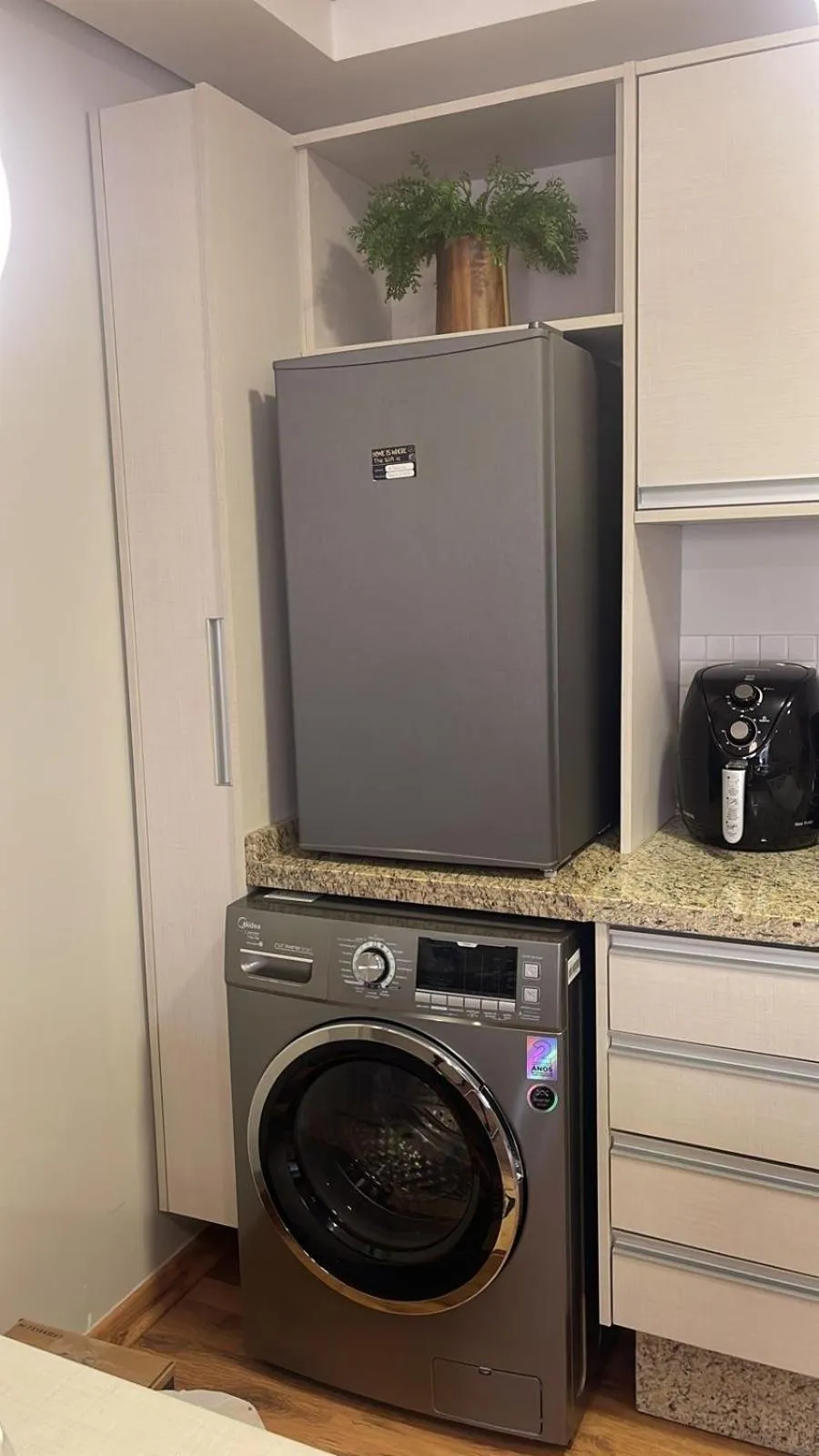 Bedroom in Hotel Flat Afonso Pena e Centro de Convenções Campo Grande