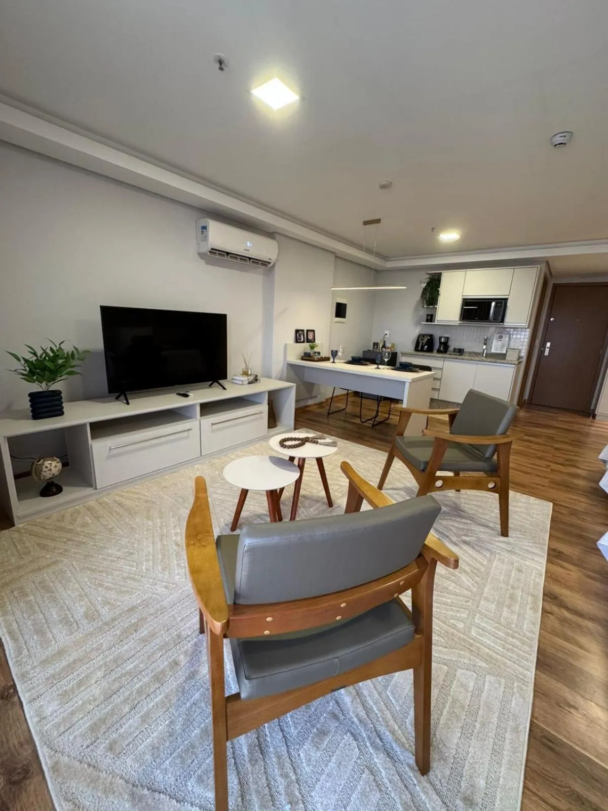 Bedroom in Hotel Flat Afonso Pena e Centro de Convenções Campo Grande