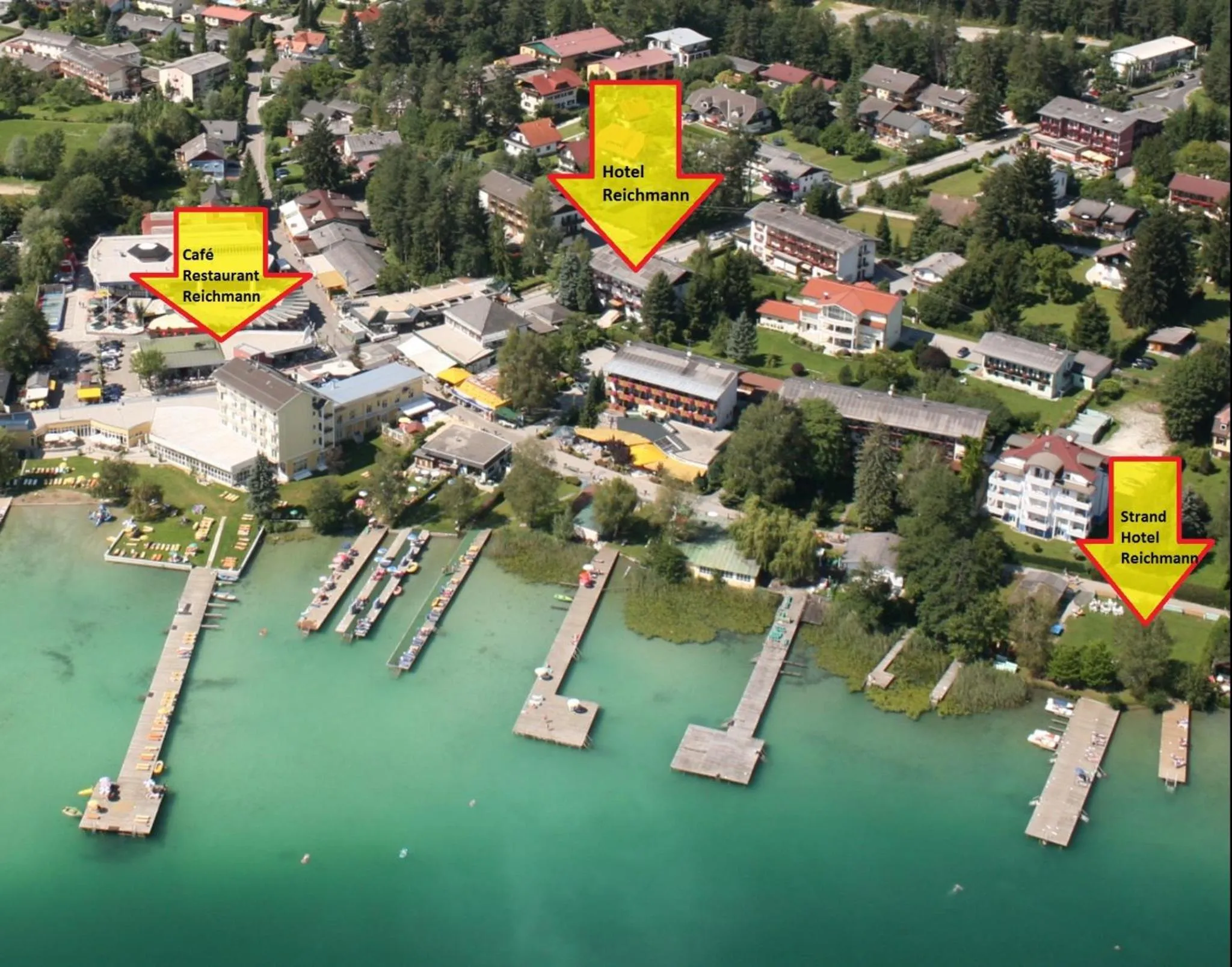 Area and facilities in Hotel Reichmann