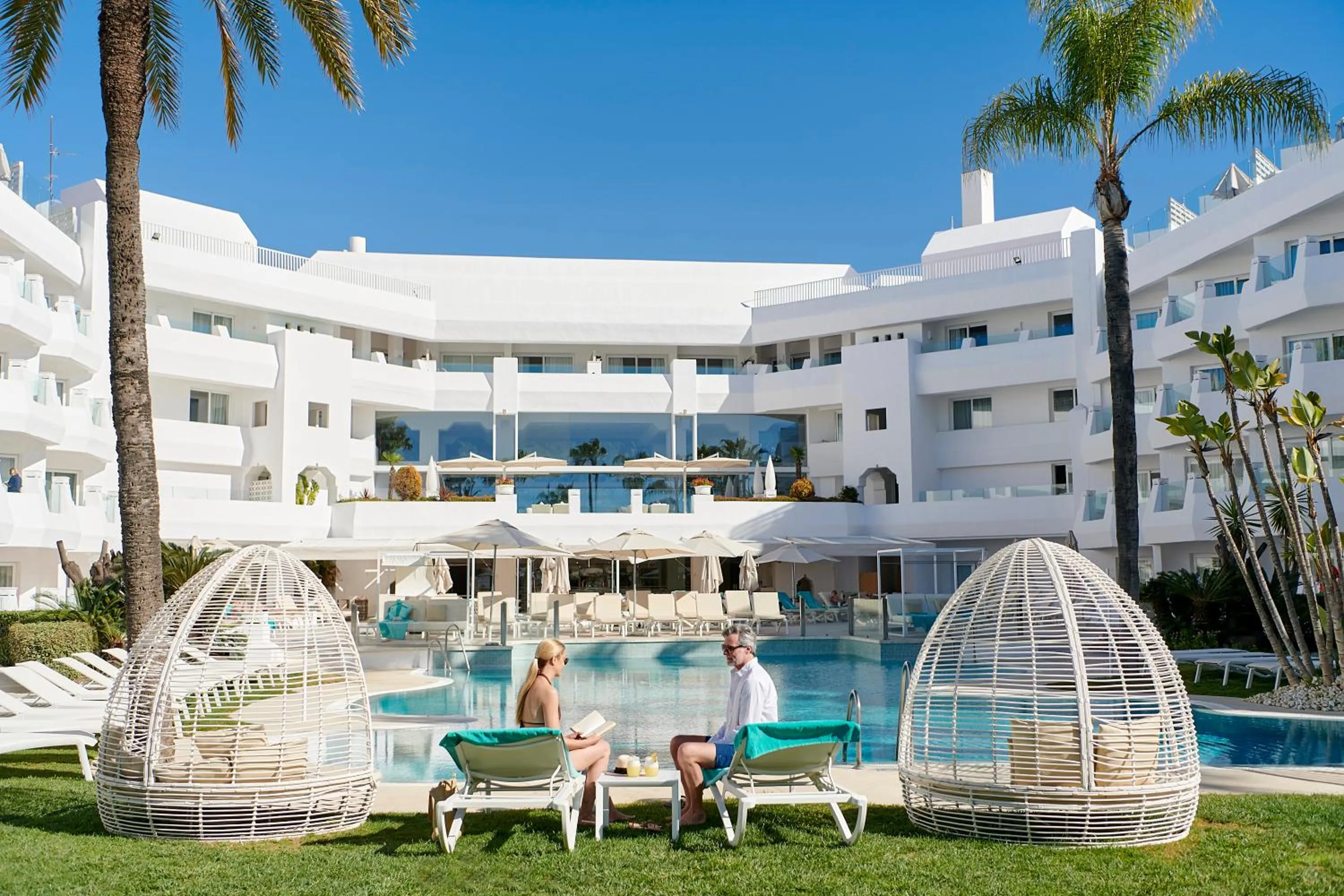 Swimming pool in Iberostar Selection Marbella Coral Beach