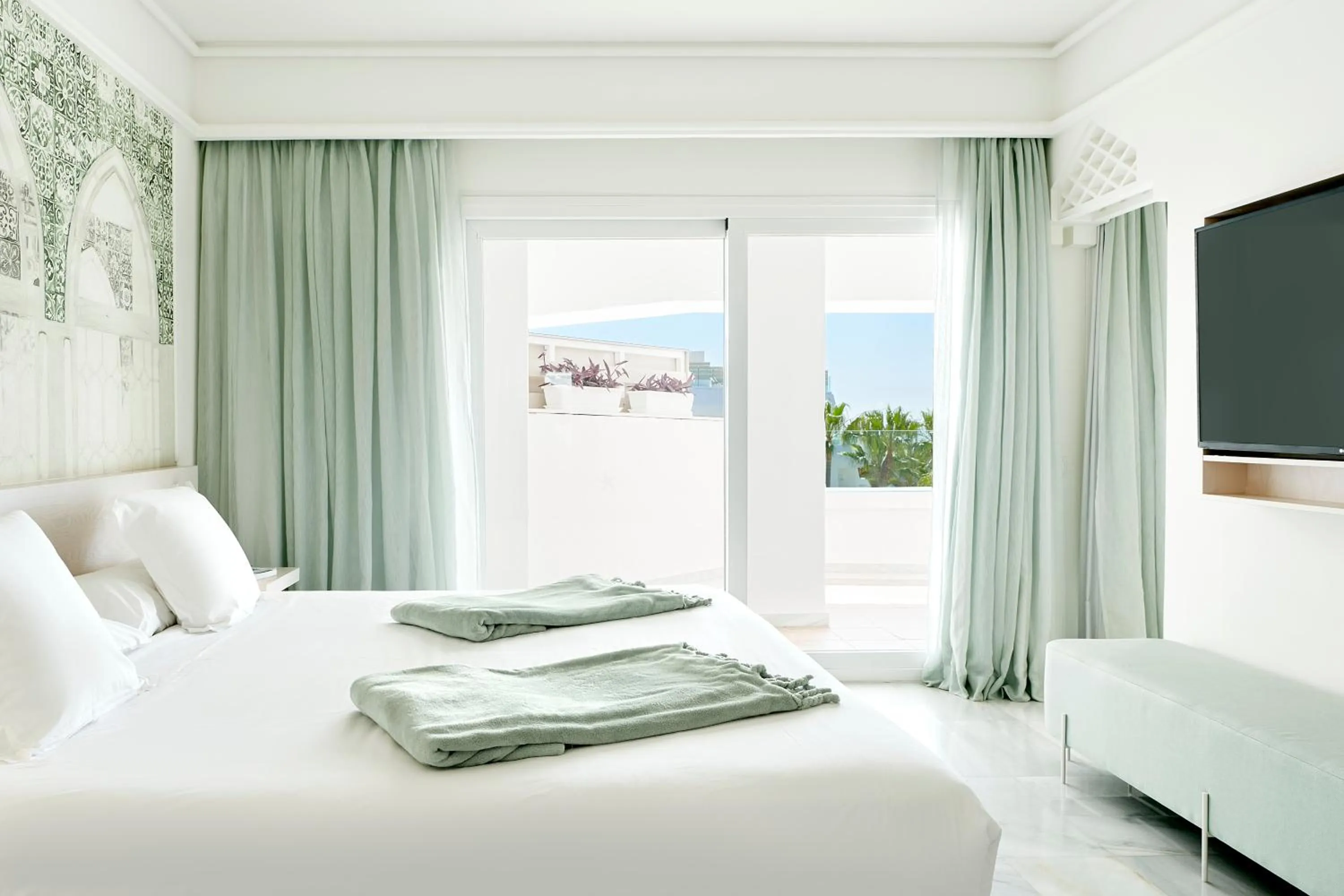 Bedroom, Bed in Iberostar Selection Marbella Coral Beach