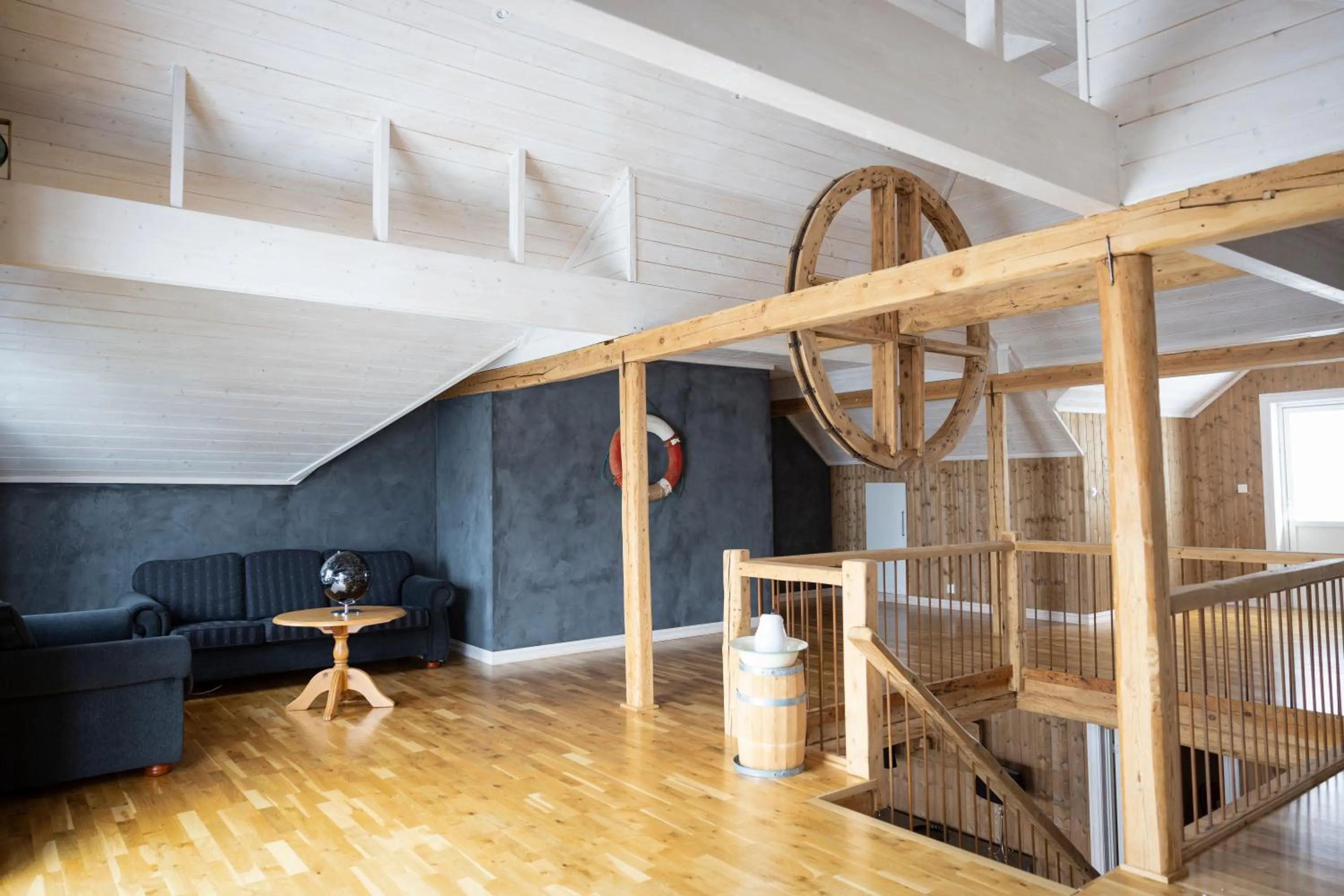 Living room in The Tide - Rorbuer