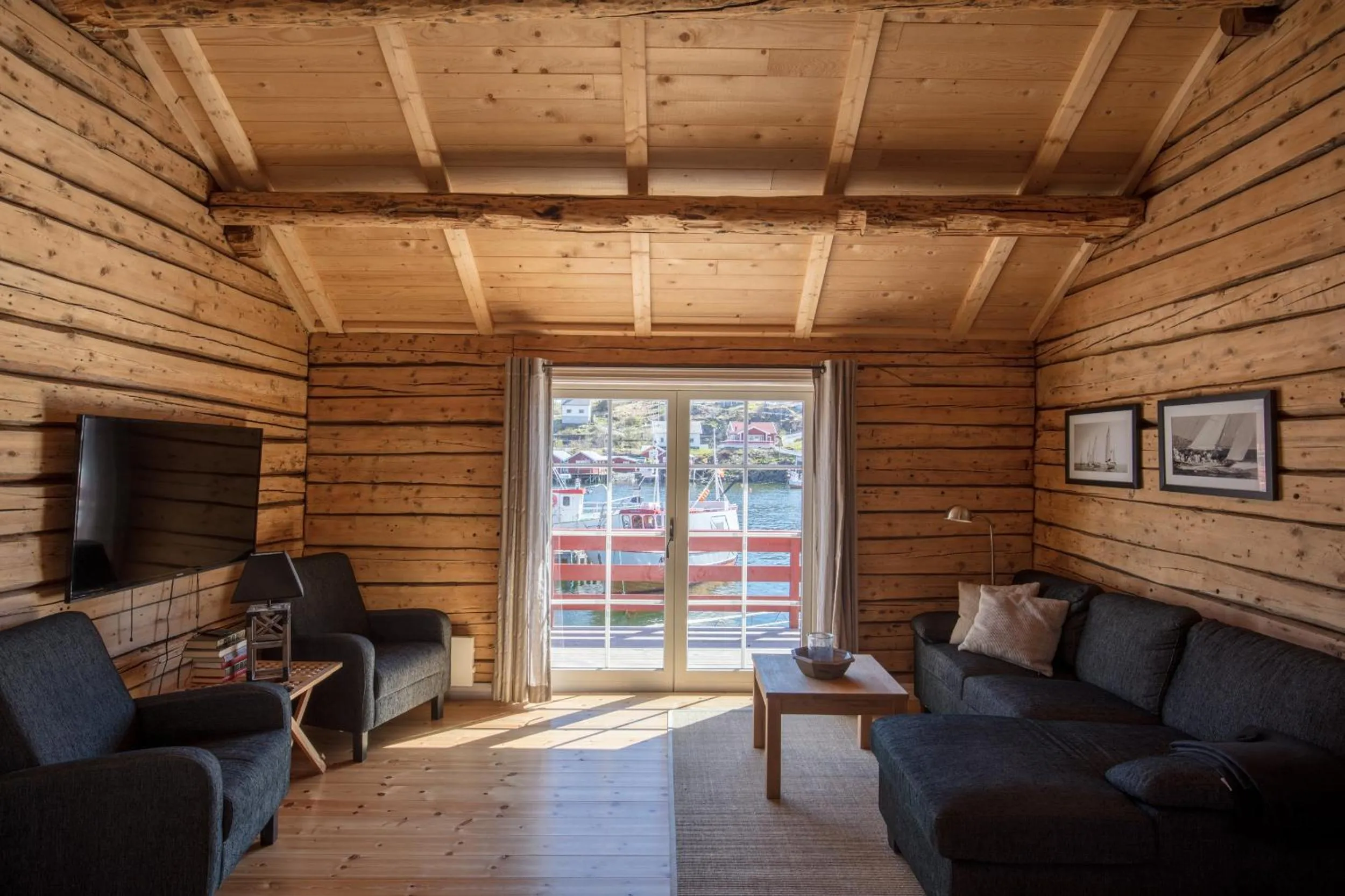 Balcony/Terrace in The Tide - Rorbuer