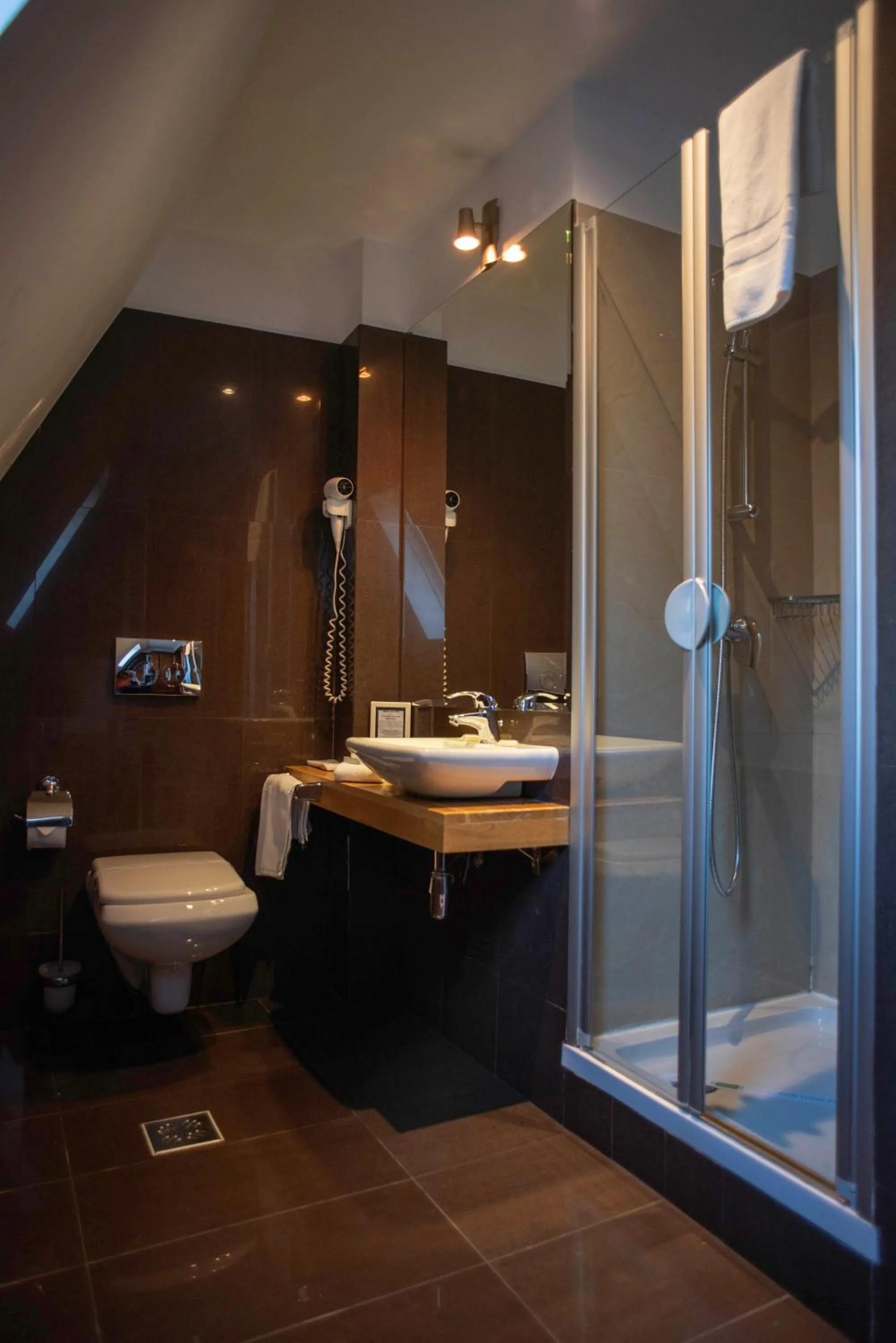 Shower in Paj Hotelul Retreat & Spa