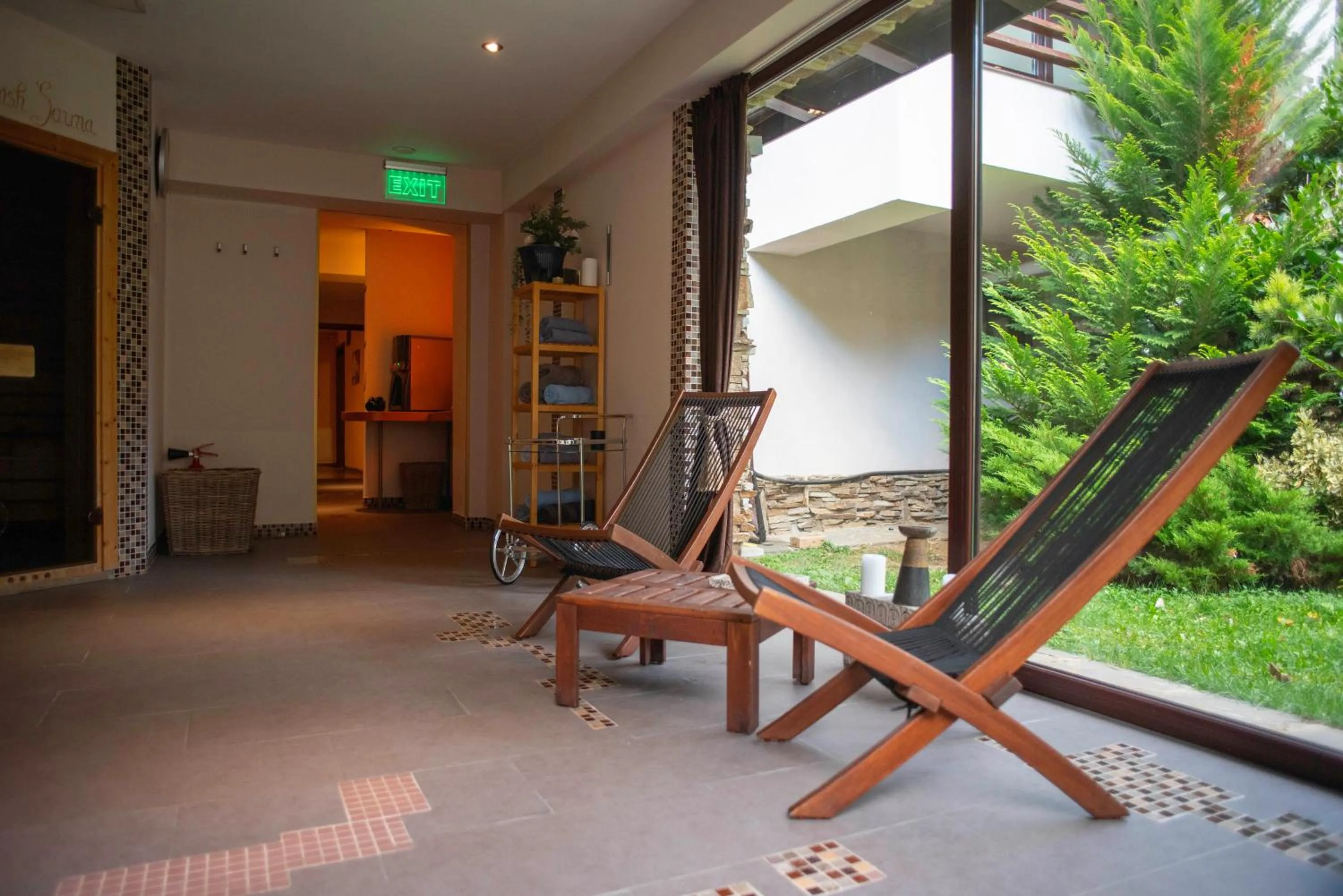 Sauna in Paj Hotelul Retreat & Spa