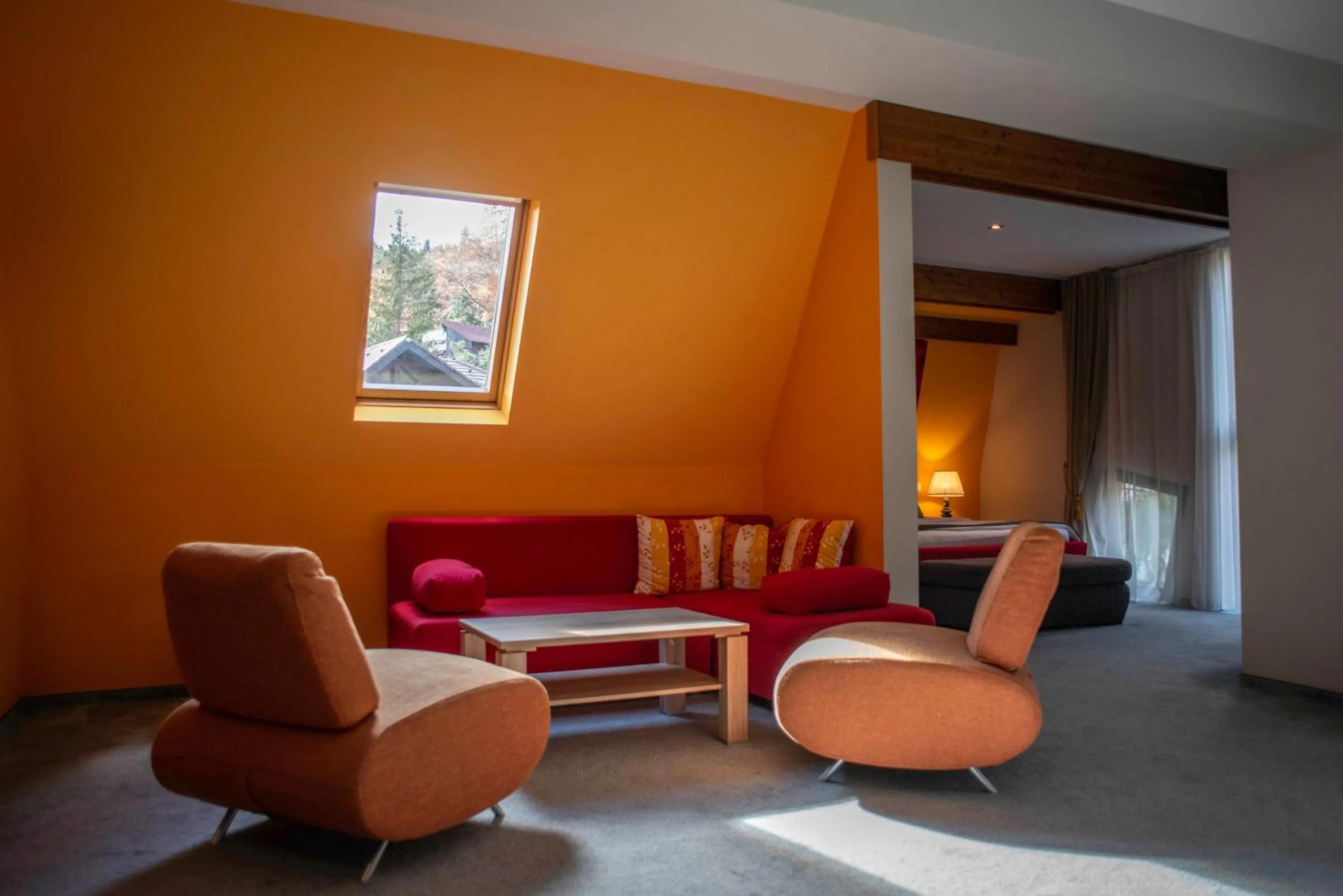 Seating area in Paj Hotelul Retreat & Spa