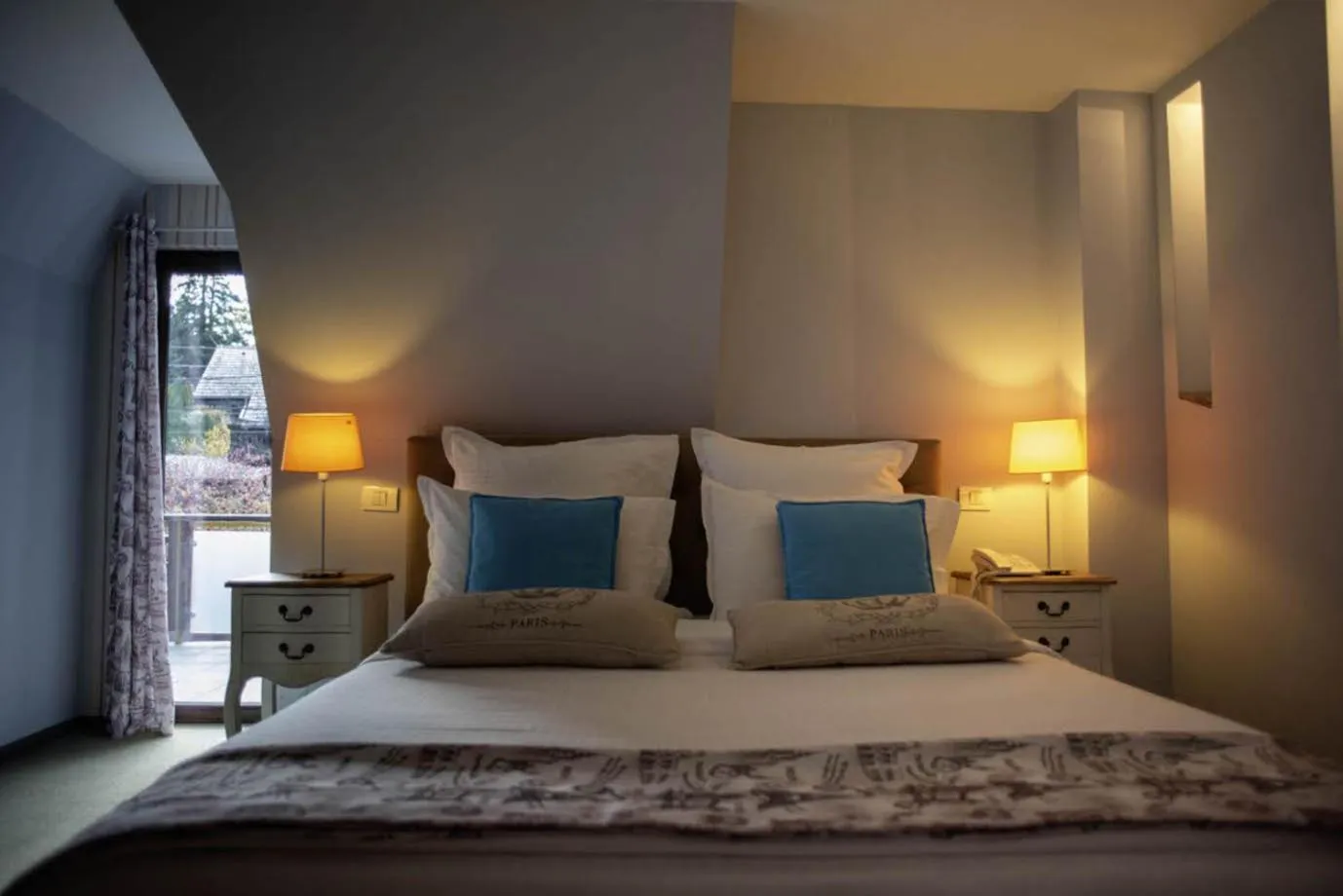 Bed in Paj Hotelul Retreat & Spa