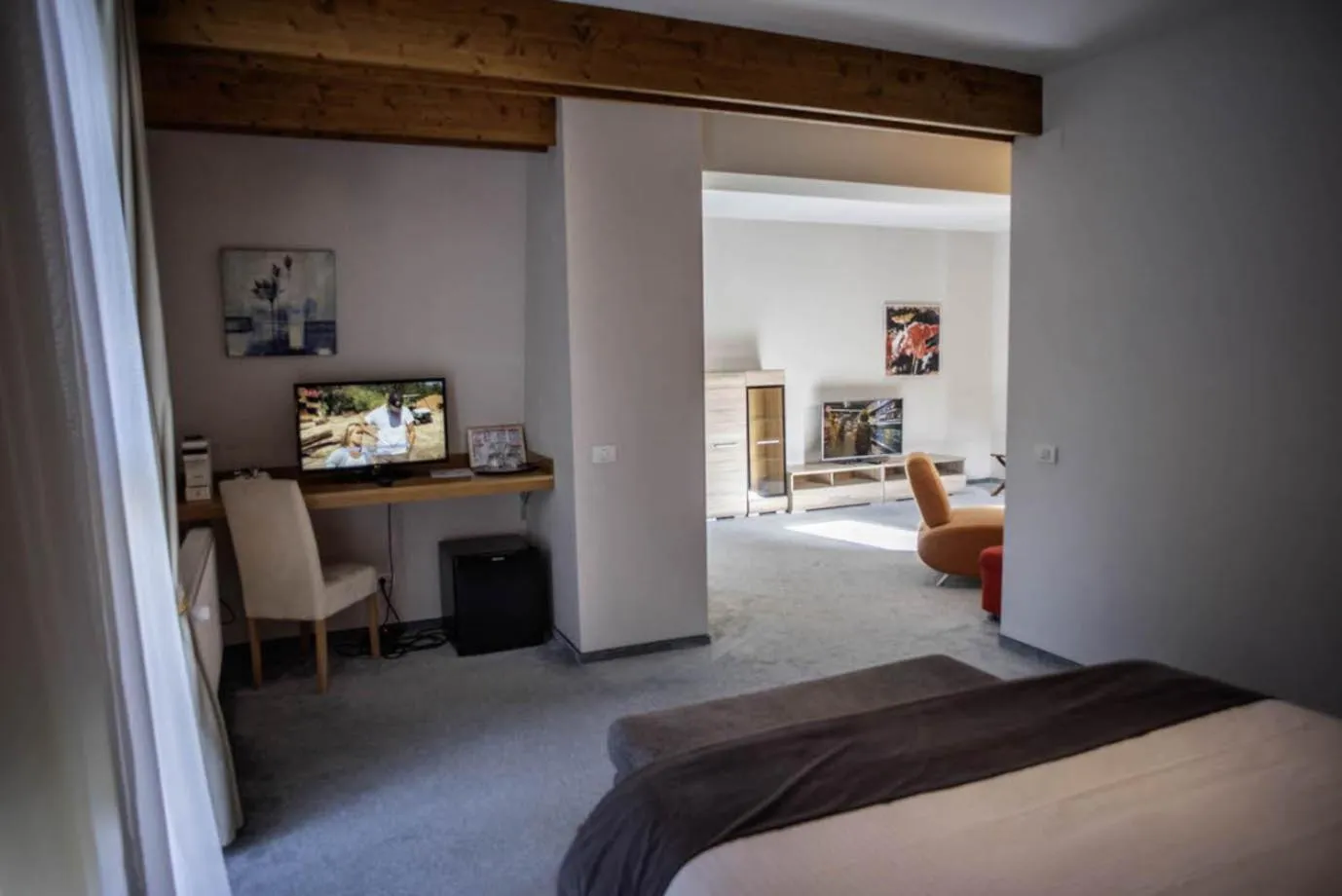 Bed in Paj Hotelul Retreat & Spa