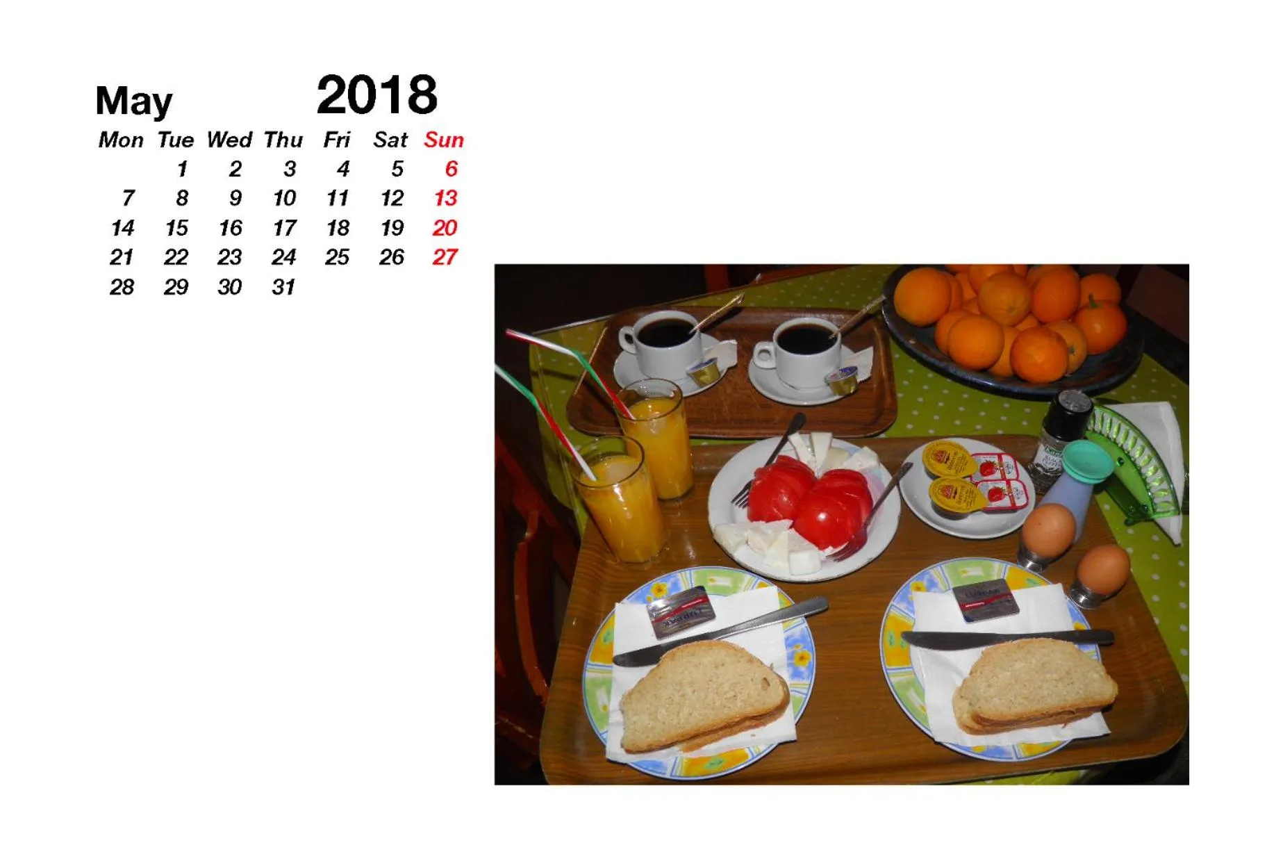 Breakfast in Galaxias Studios