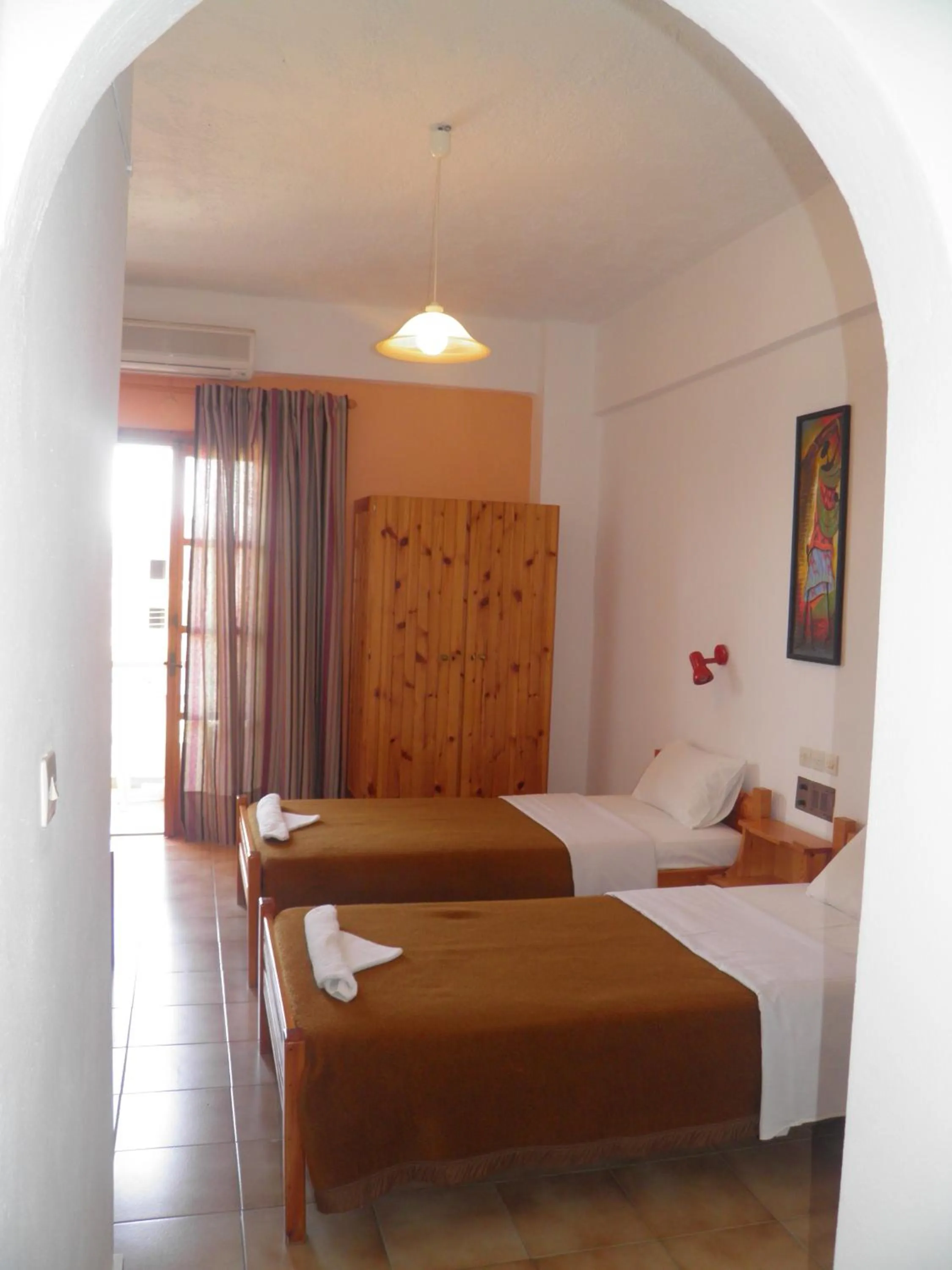 Bedroom, Bed in Galaxias Studios