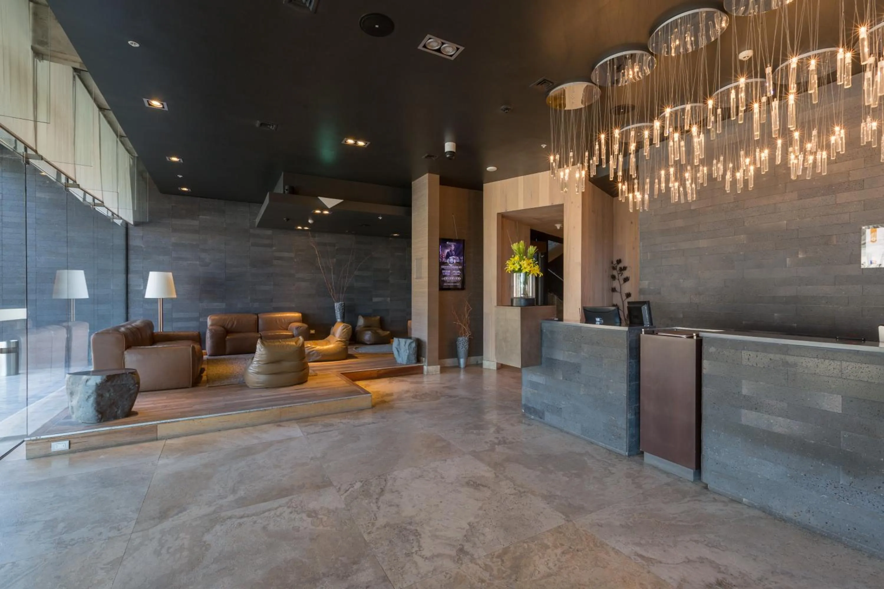 Lobby or reception in Enjoy Santiago