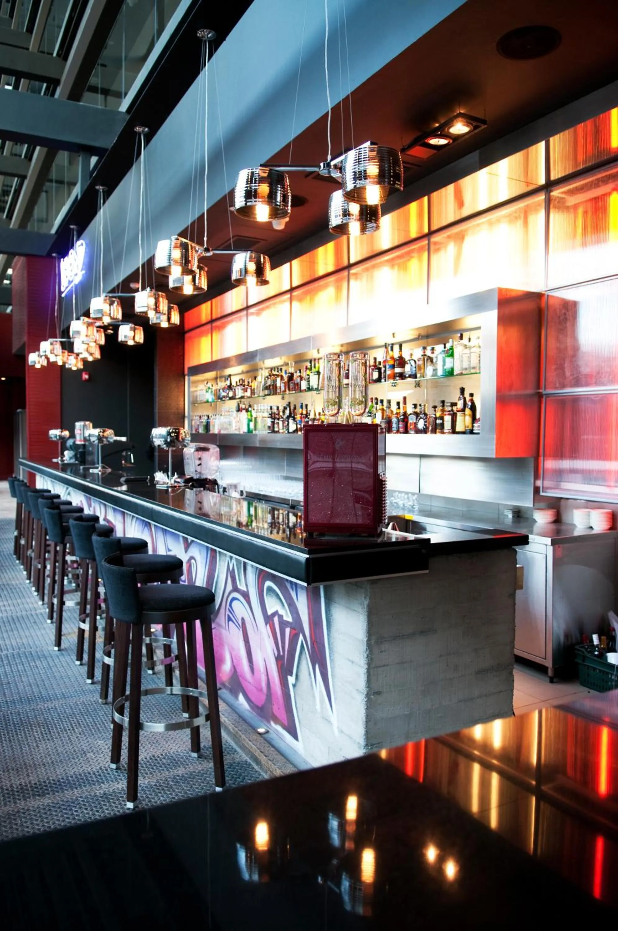 Lounge or bar in Enjoy Santiago