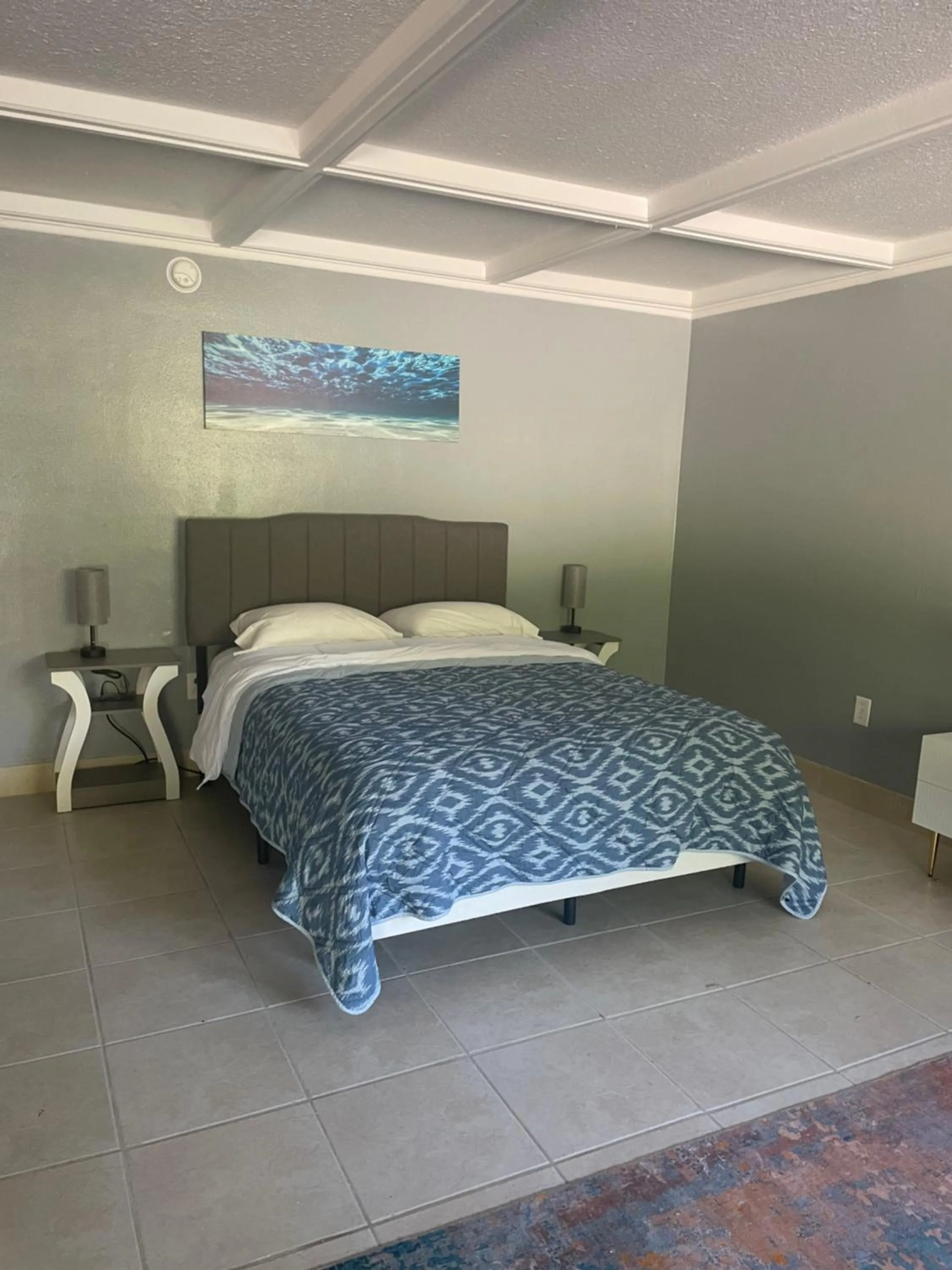 Bed in BlueGem Motel