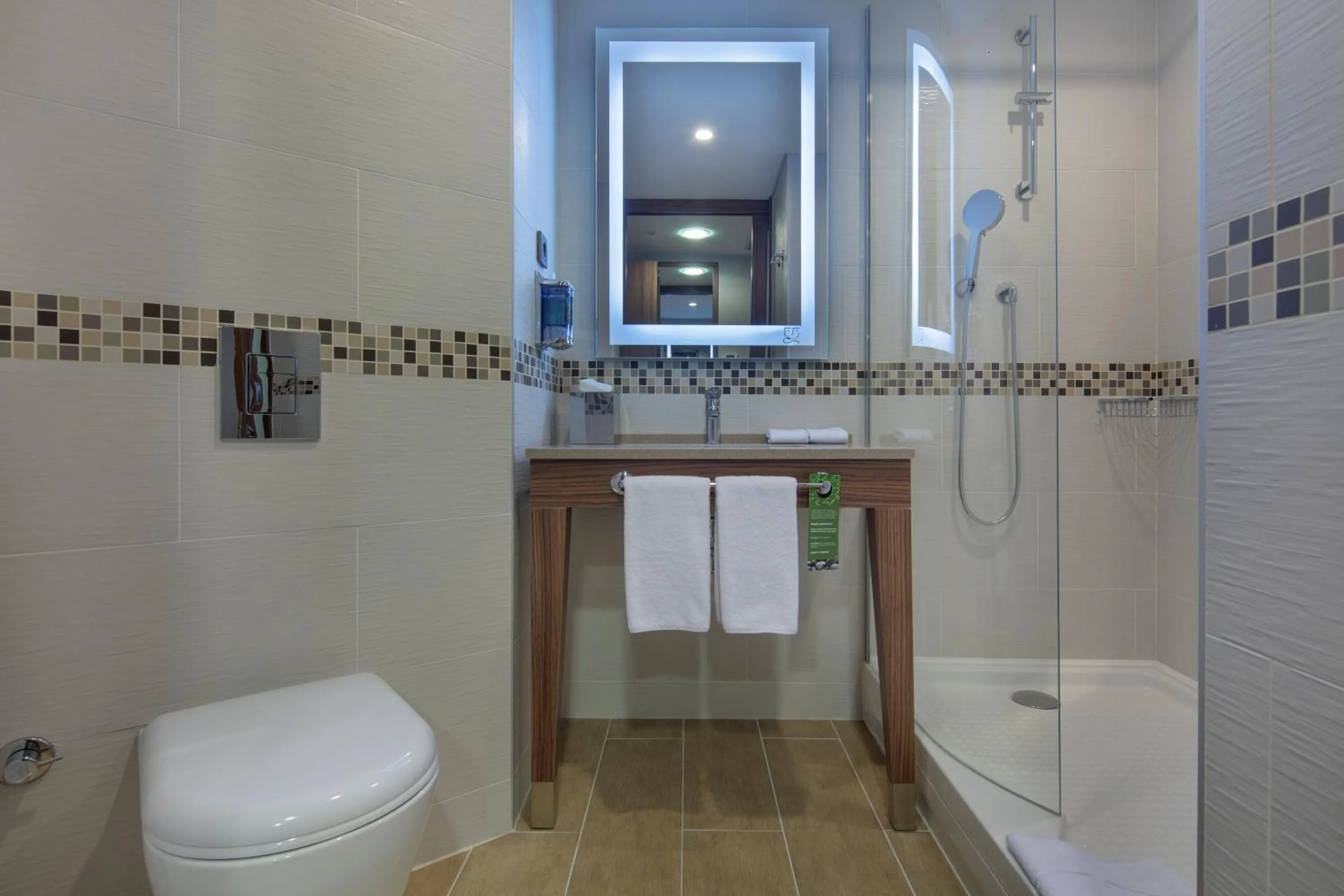Shower in Hampton by Hilton Istanbul Kayasehir