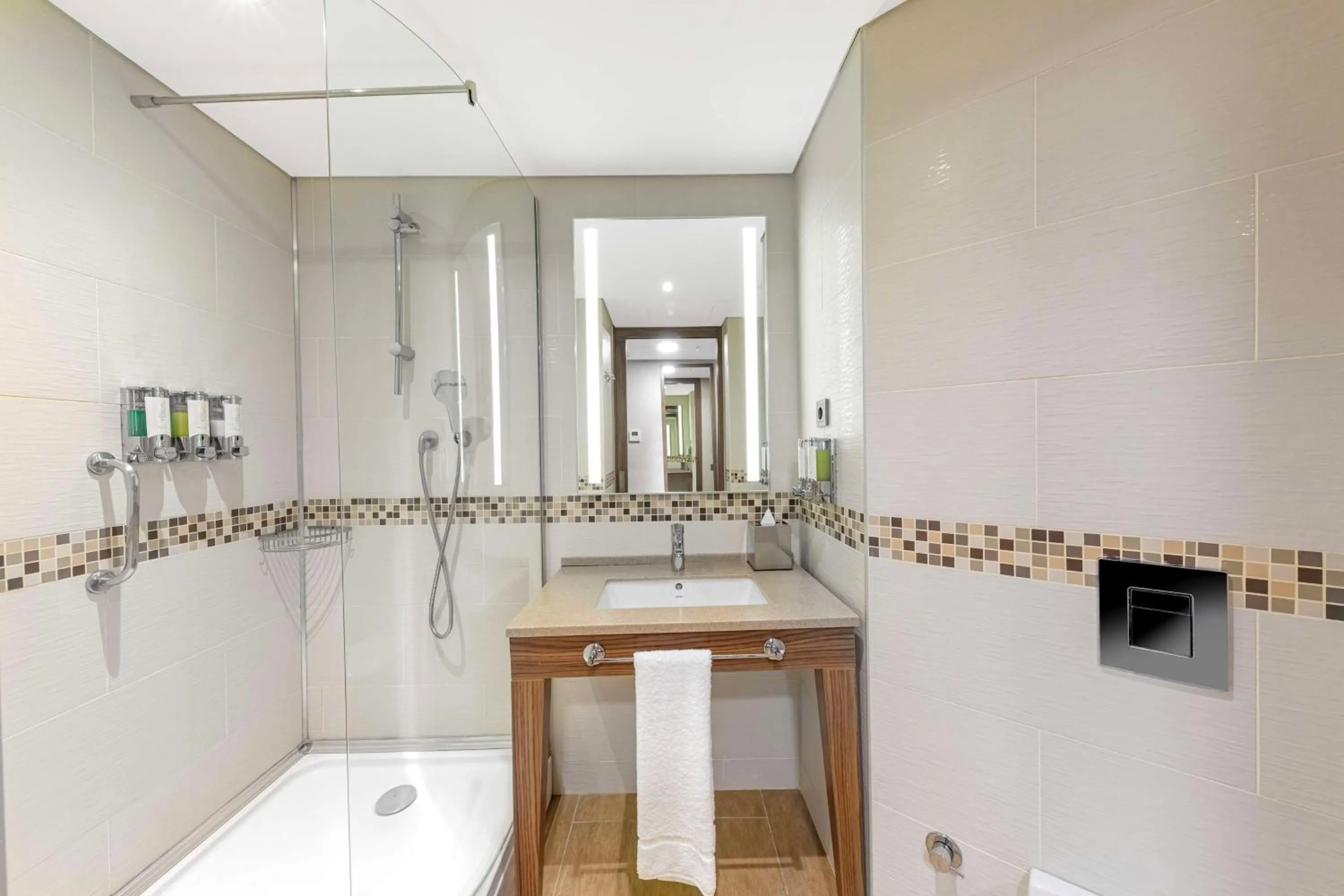 Shower in Hampton by Hilton Istanbul Kayasehir