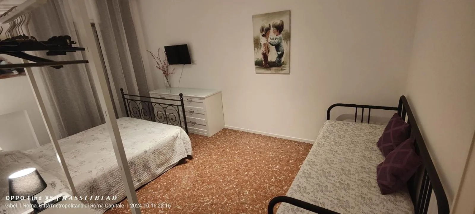Bed in Sergio Tourist Rental close Tiburtina Station