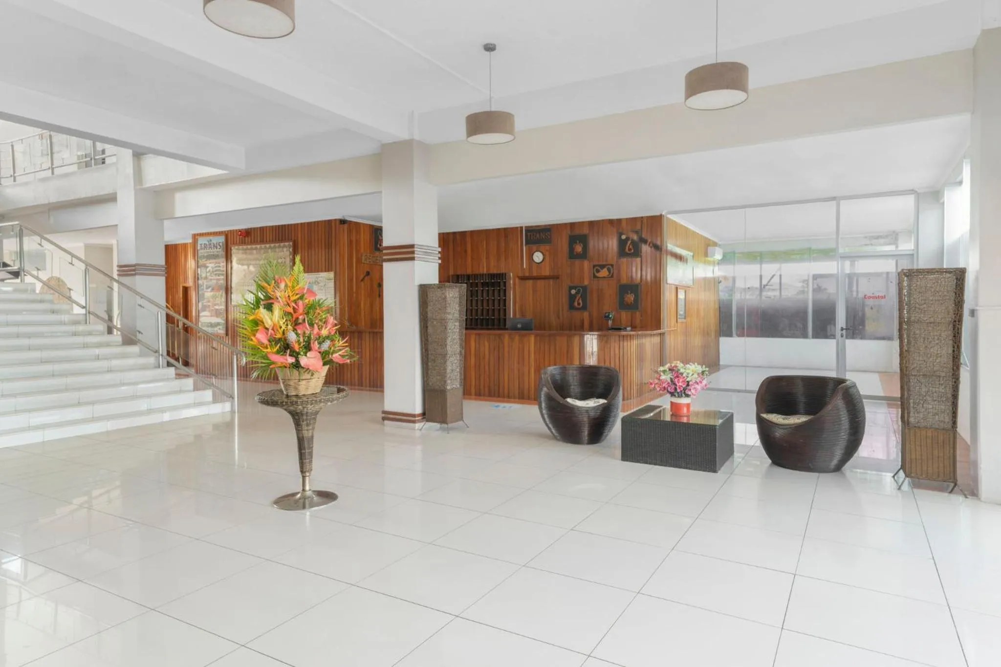 Lobby or reception in Trans International Hotel