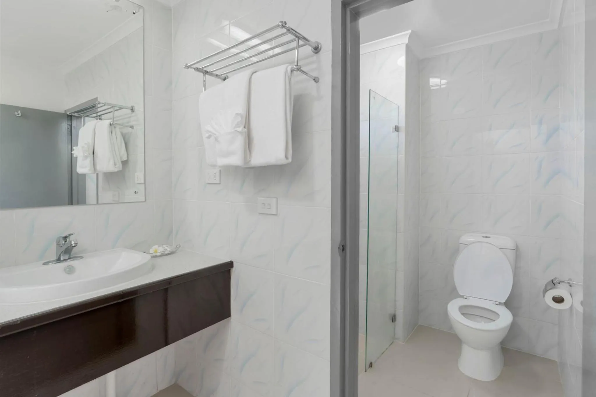 Bathroom in Trans International Hotel