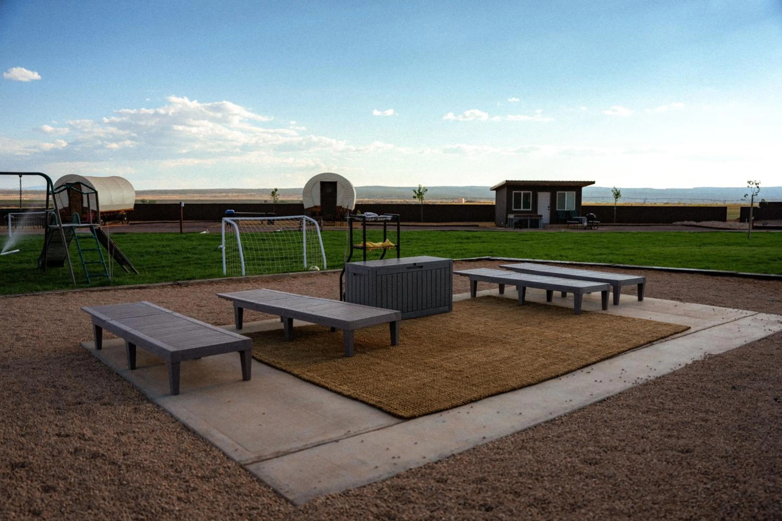 Natural landscape in Desert Sage Retreat