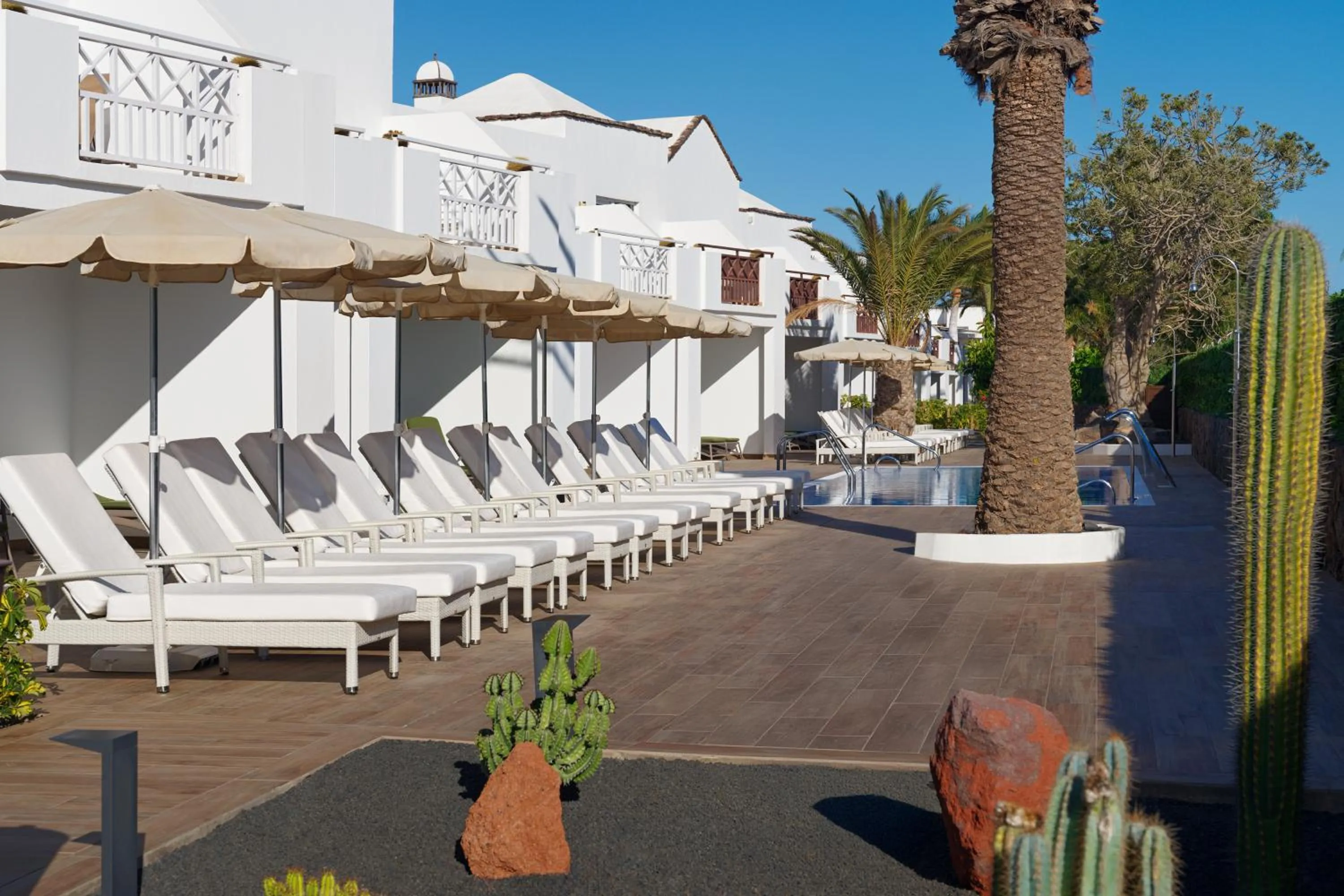 Swimming pool in Boutique Hotel H10 White Suites - Adults Only