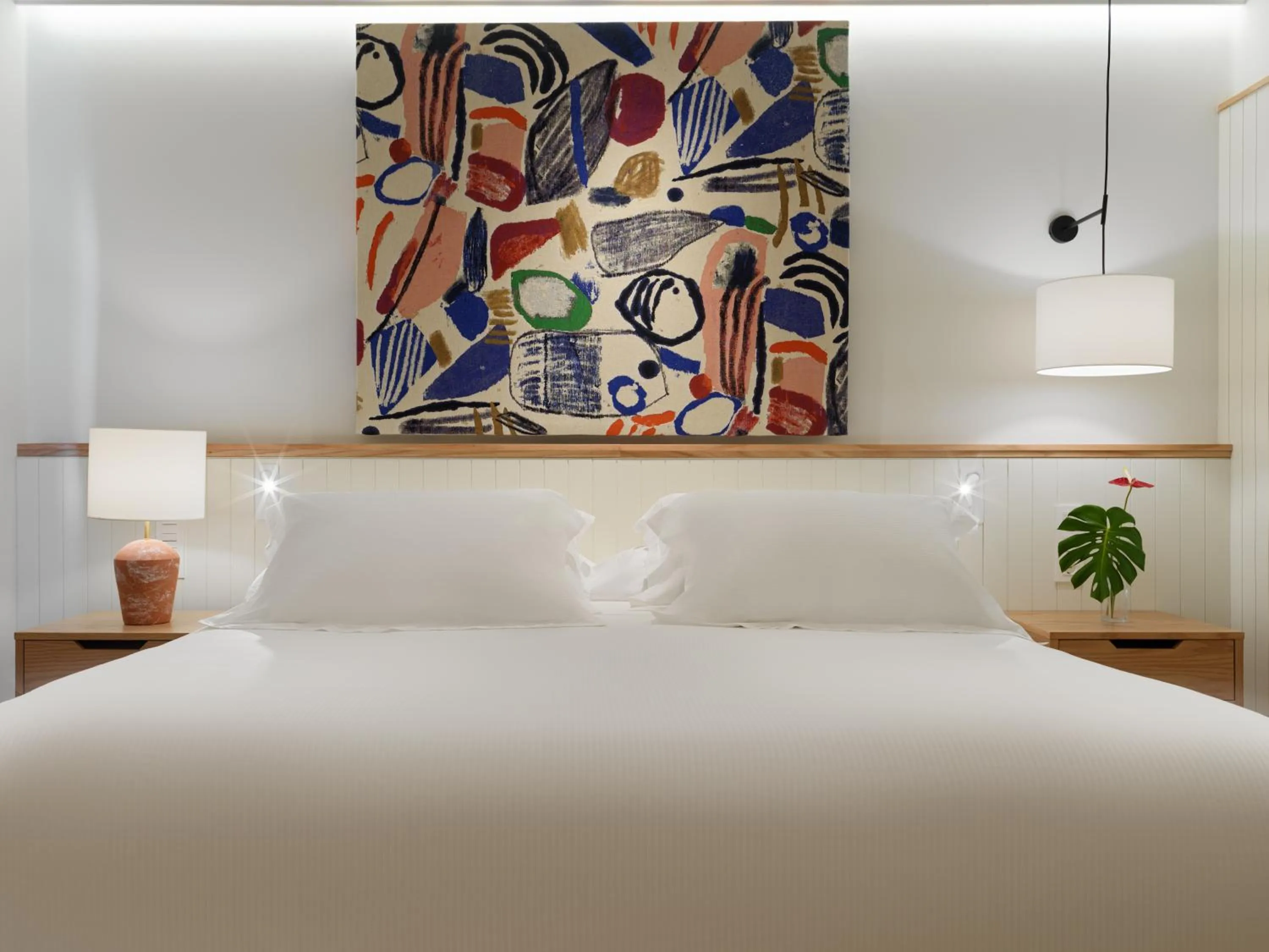 Bed in Boutique Hotel H10 White Suites - Adults Only