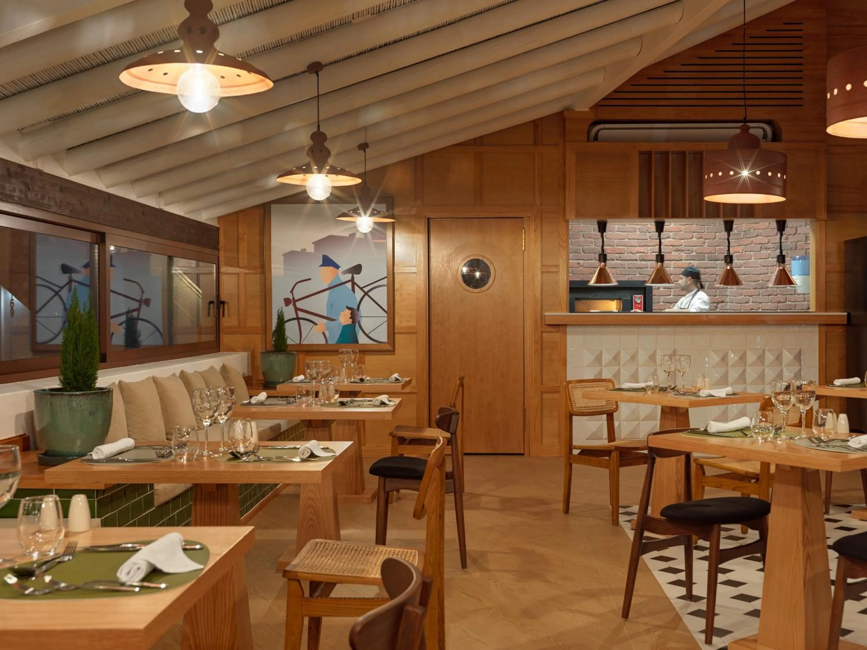 Restaurant/places to eat in Boutique Hotel H10 White Suites - Adults Only