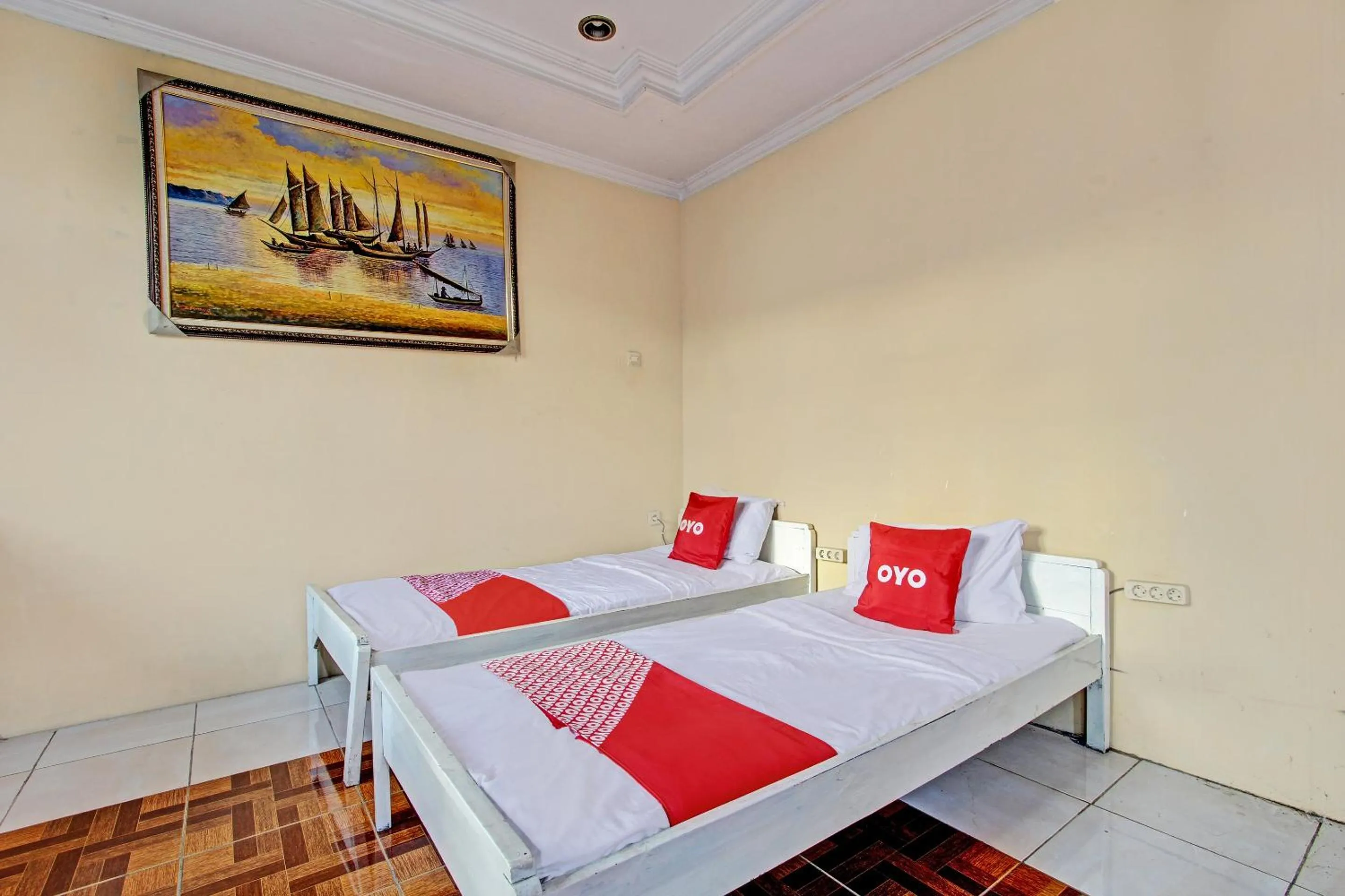Bedroom in OYO 92851 Homestay Borobudur Specpacker Syariah
