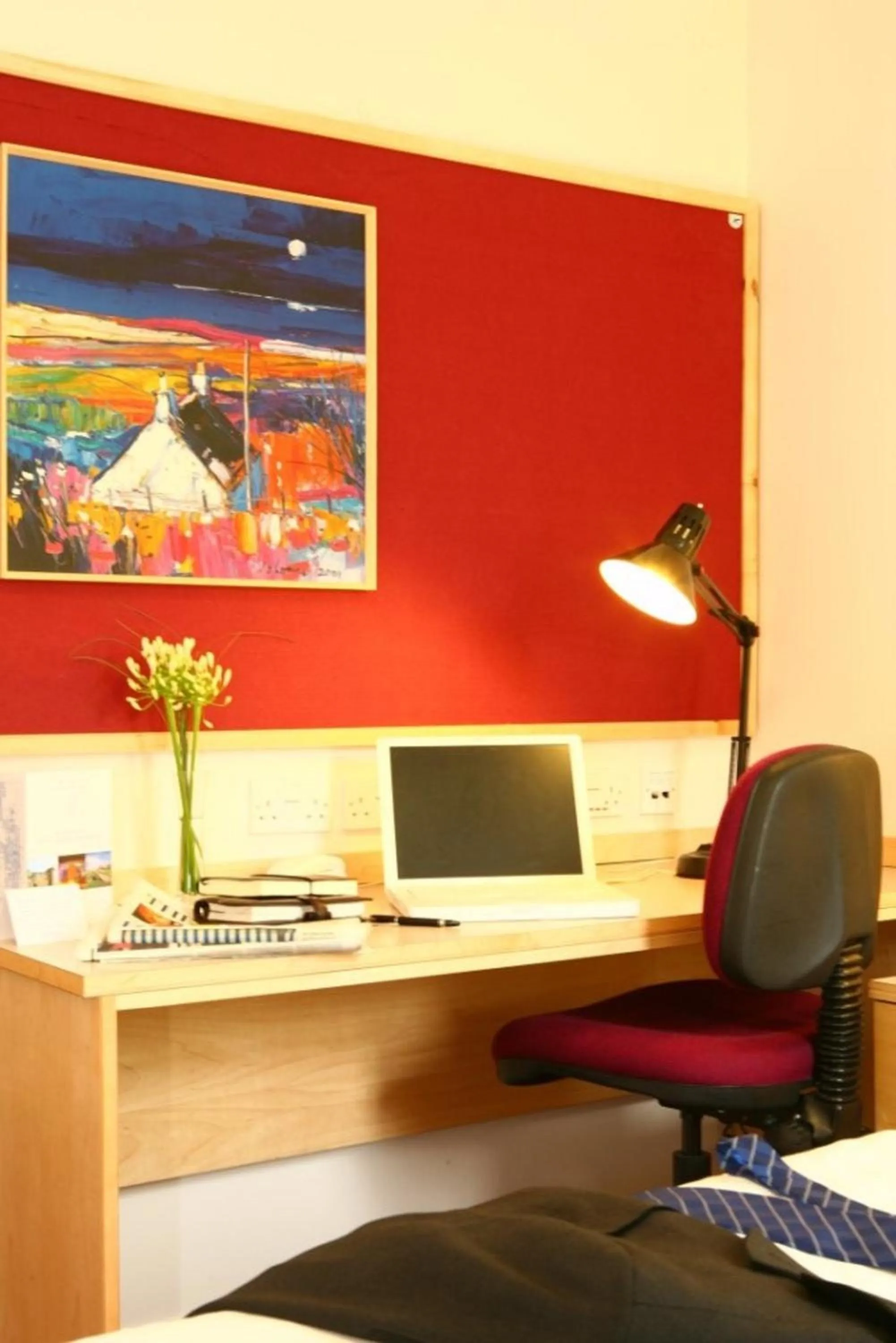 Seating area in David Russell Apartments - Campus Accommodation