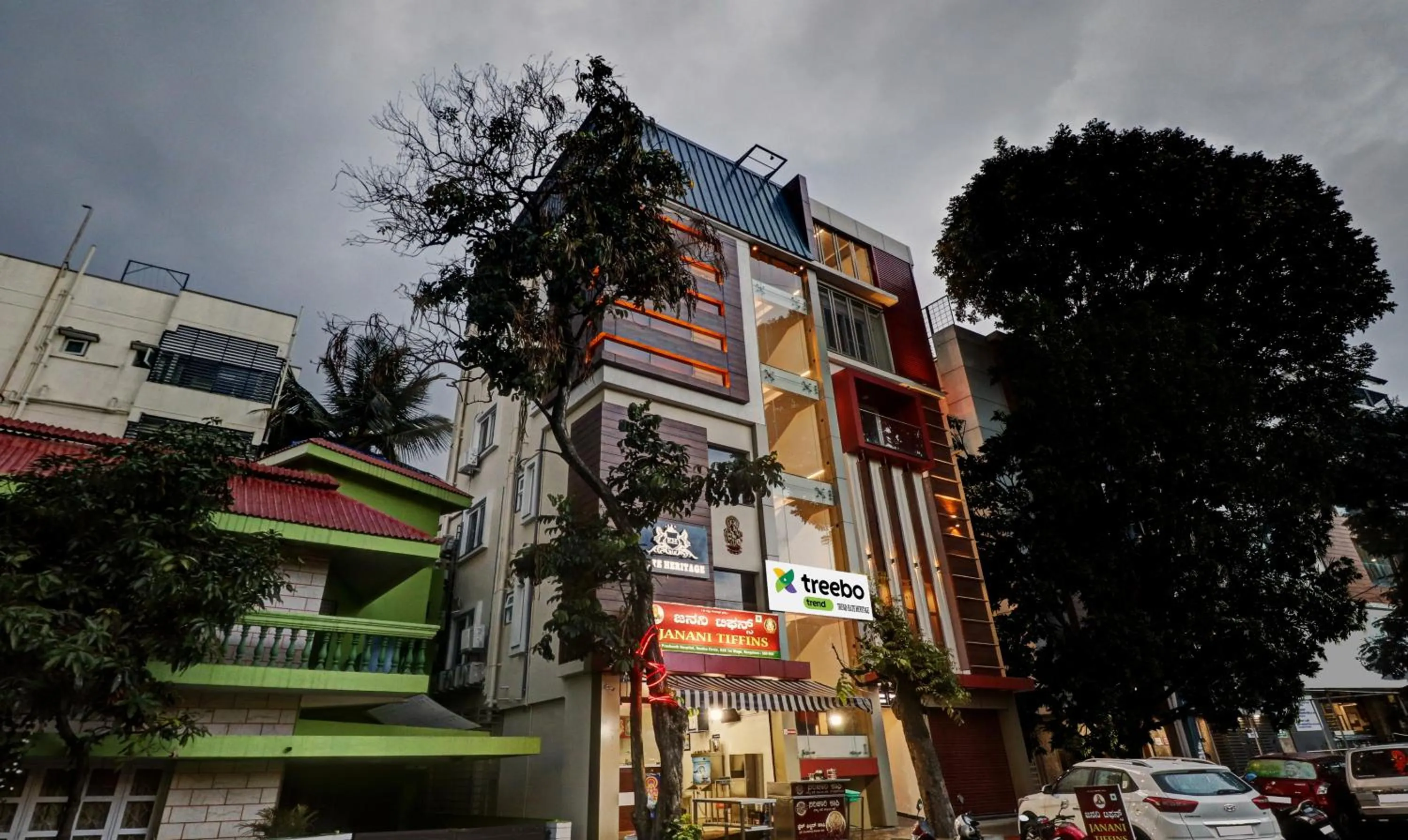 Property building in Treebo Elite Heritage