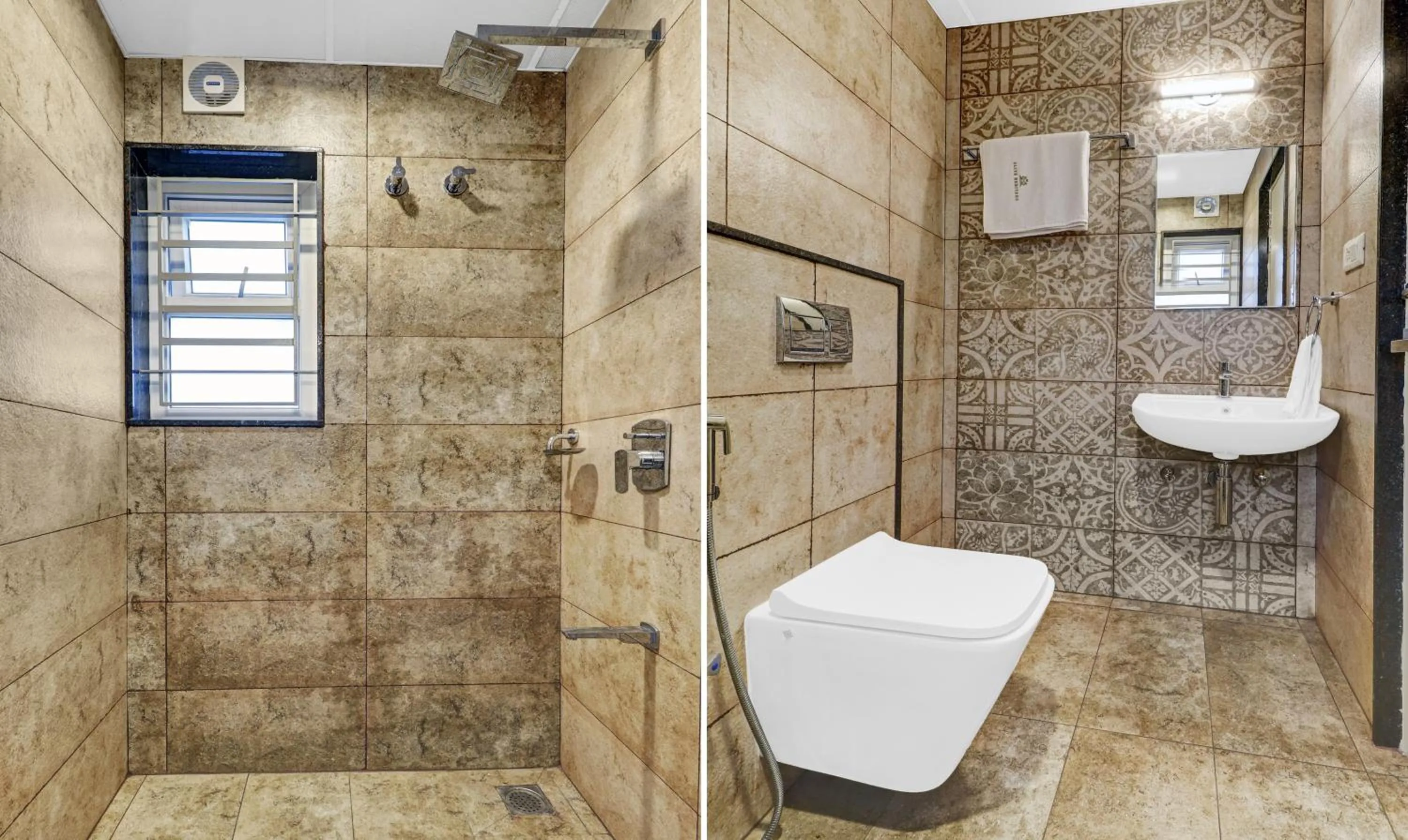 Bathroom in Treebo Elite Heritage