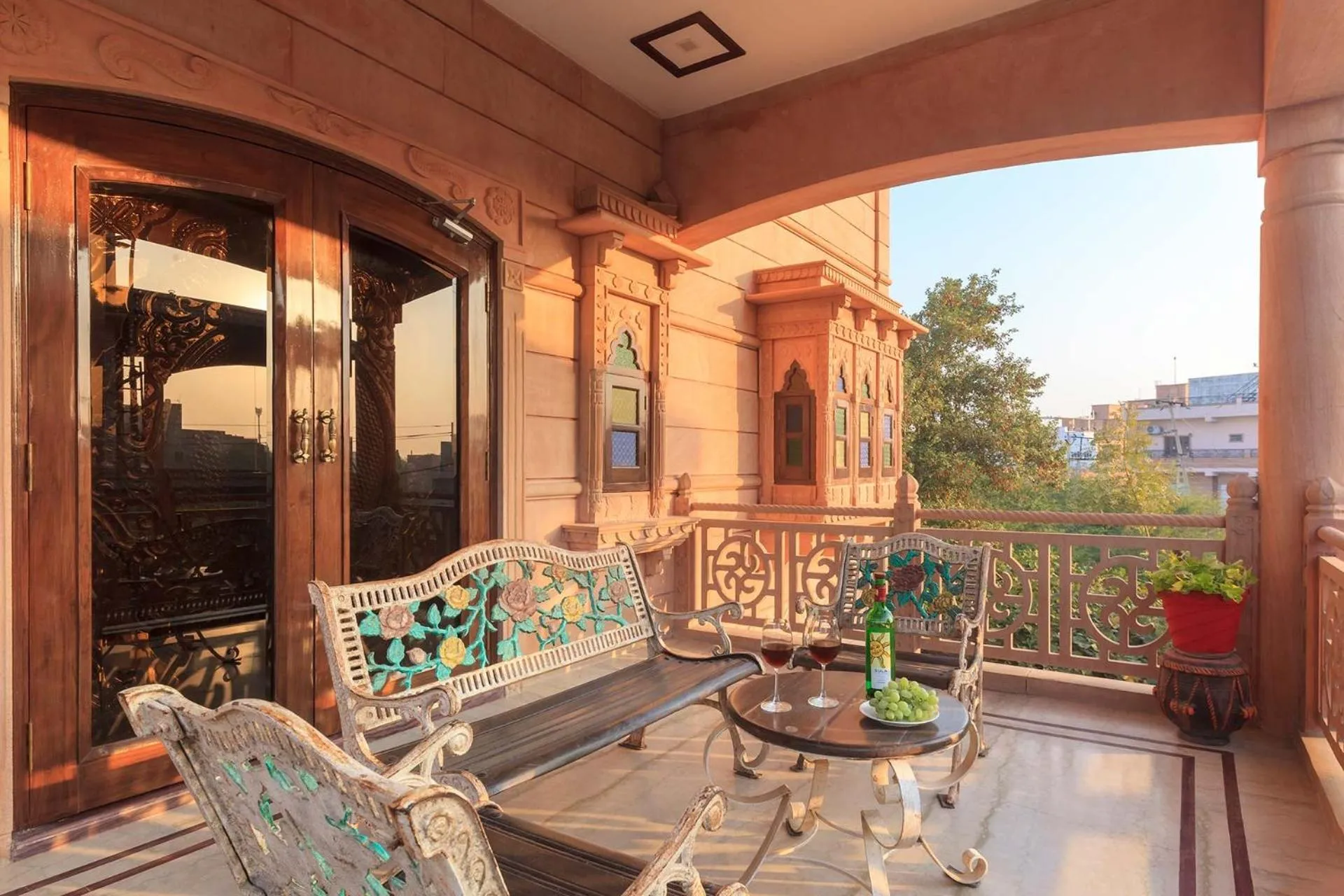 Balcony/Terrace in Sunset Escape by VEO - Part of StayVista