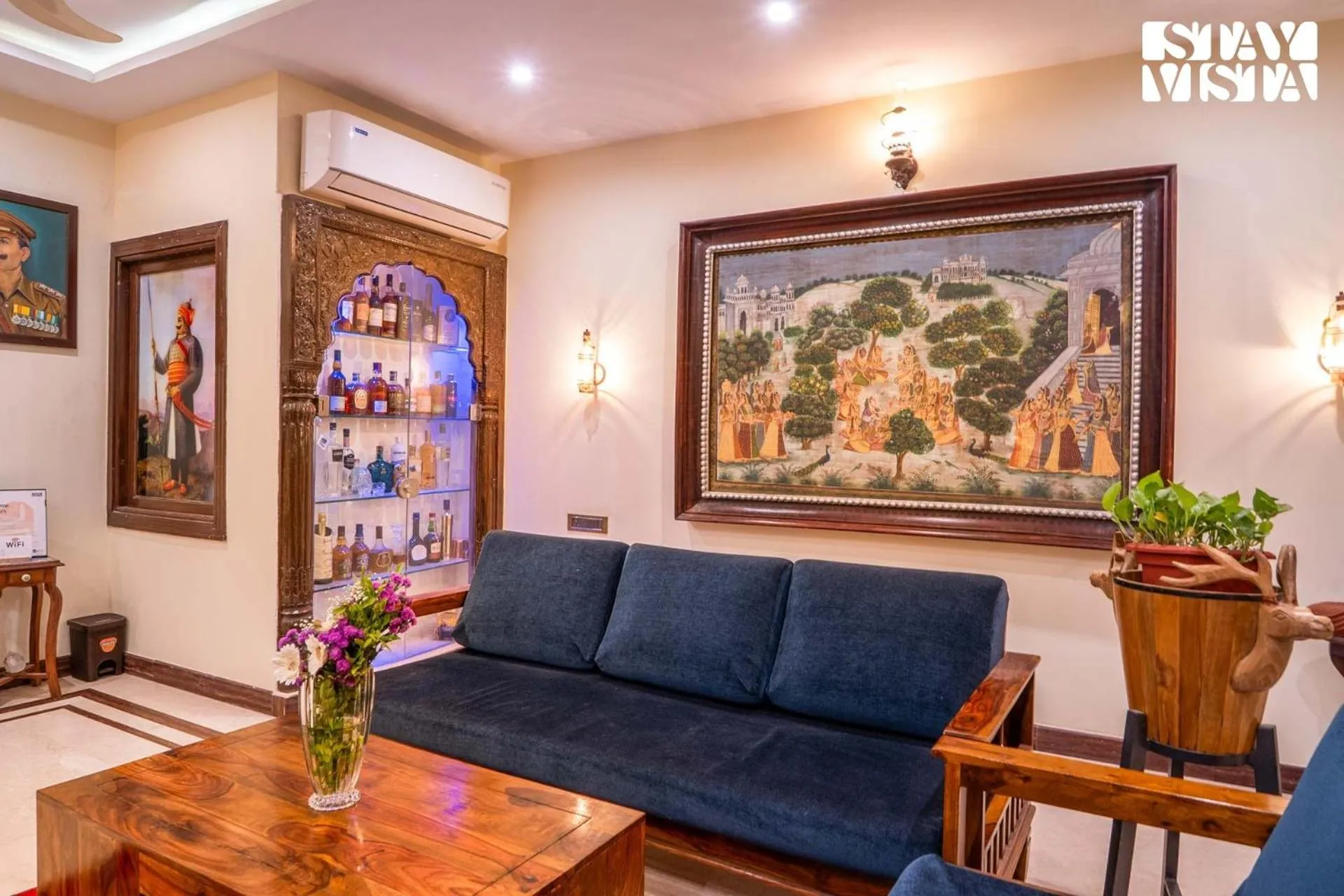 Living room in Sunset Escape by VEO - Part of StayVista